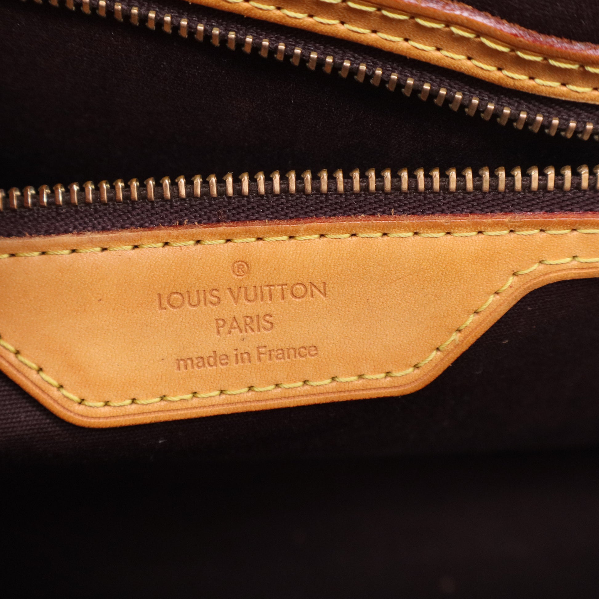 Amarante Monogram Vernis Brea MM Bag