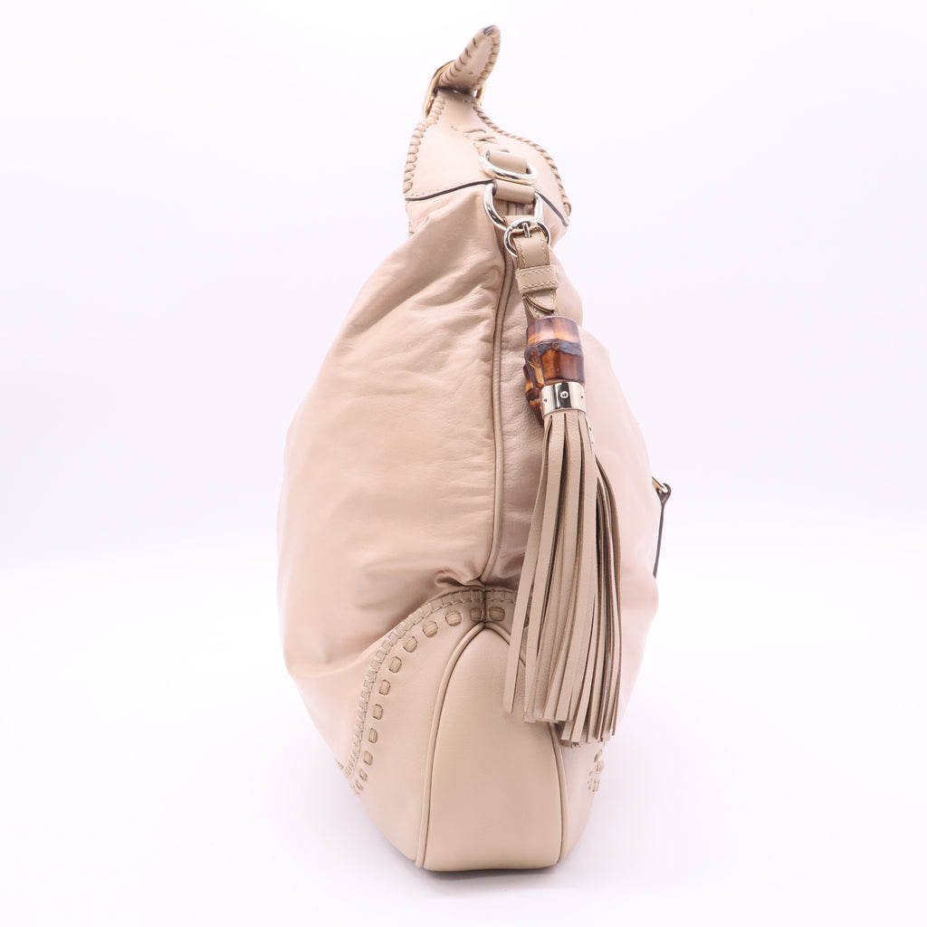 Gucci New Jackie Coral Large leather Hobo Bag Twins