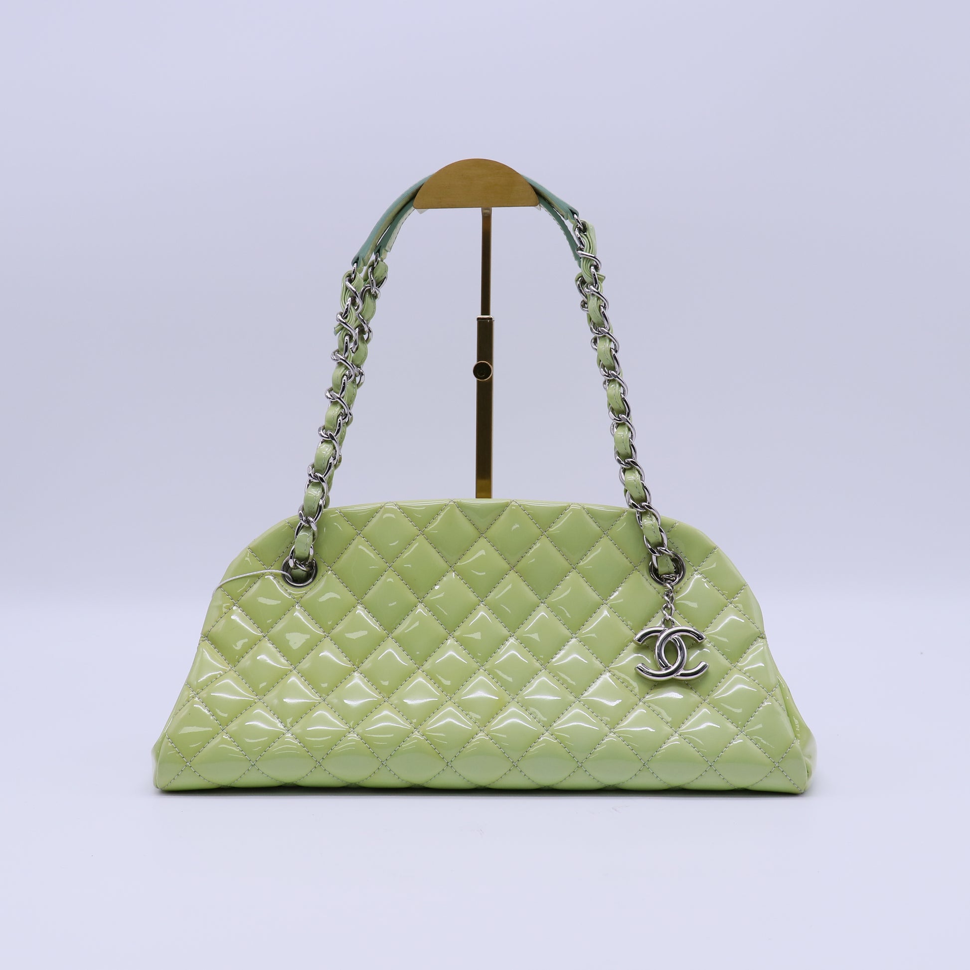 Chanel Medium Just Mademoiselle Bowling Bag twins B22237