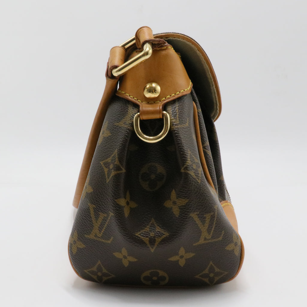 Beverly Handbag Monogram Canvas MM