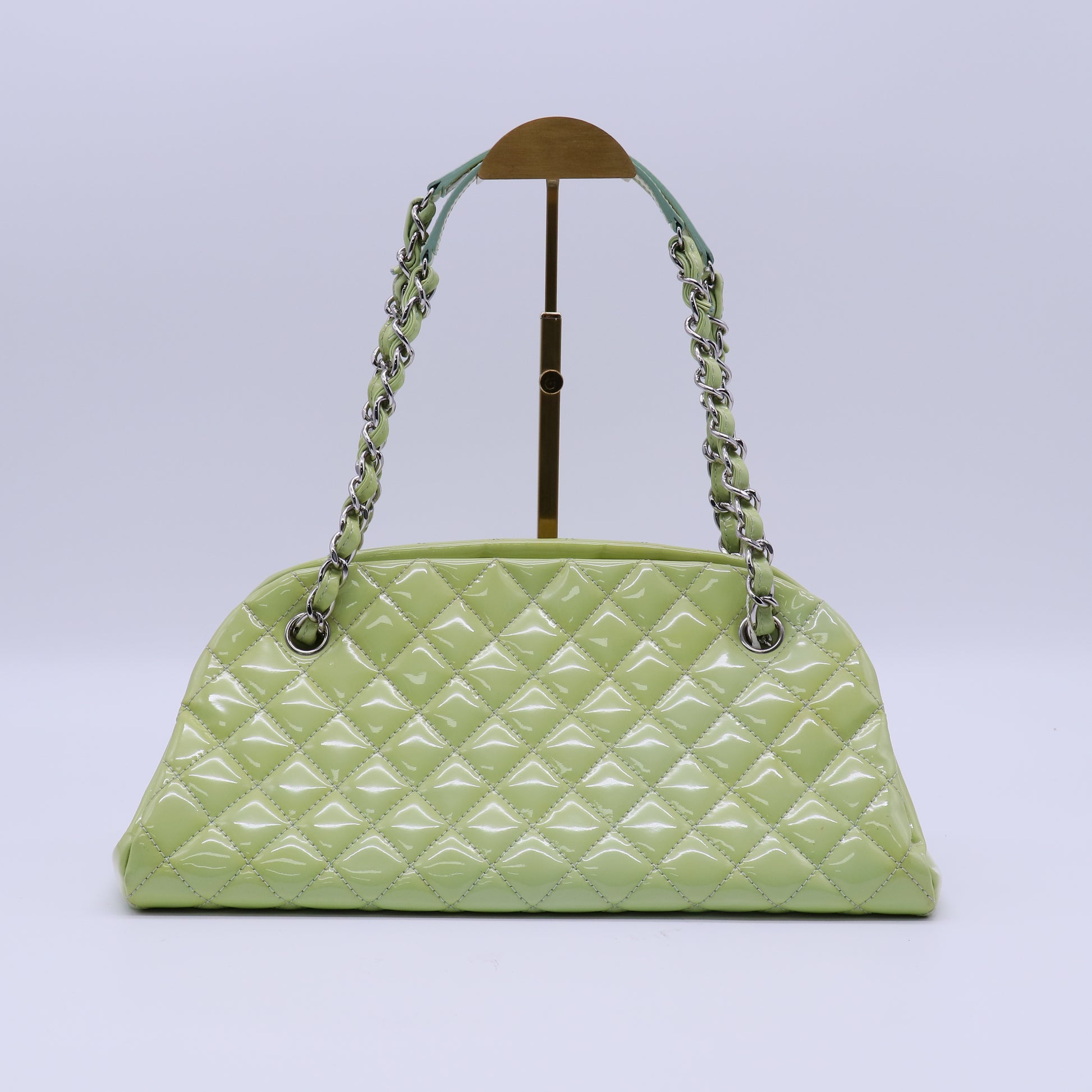 Chanel Medium Just Mademoiselle Bowling Bag twins B22237