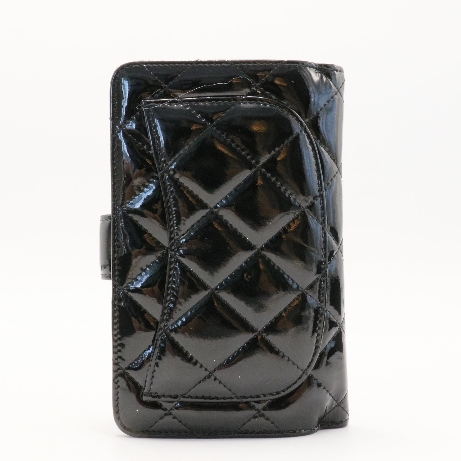 Quilted Pattern Leather Wallet