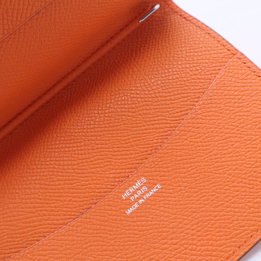 Hermès Orange Passport Holder W20154