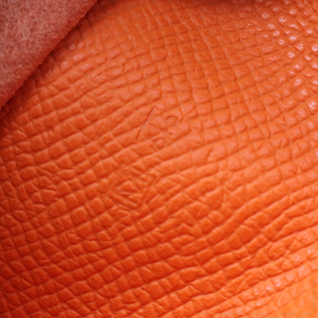 Hermès Orange Passport Holder W20154