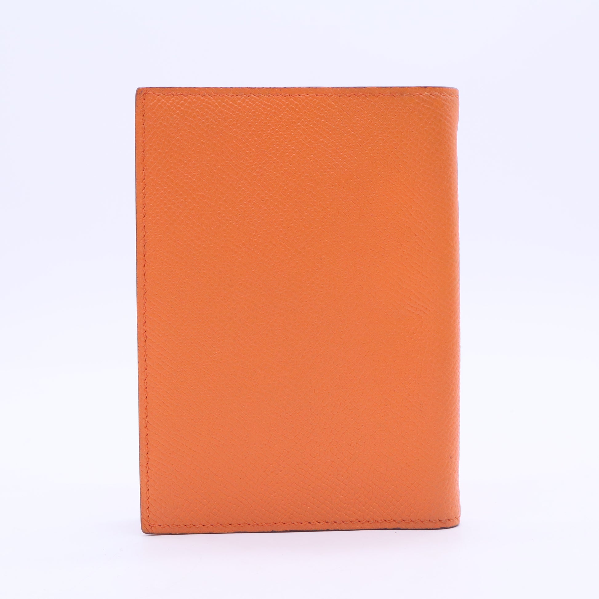Hermès Orange Passport Holder W20154