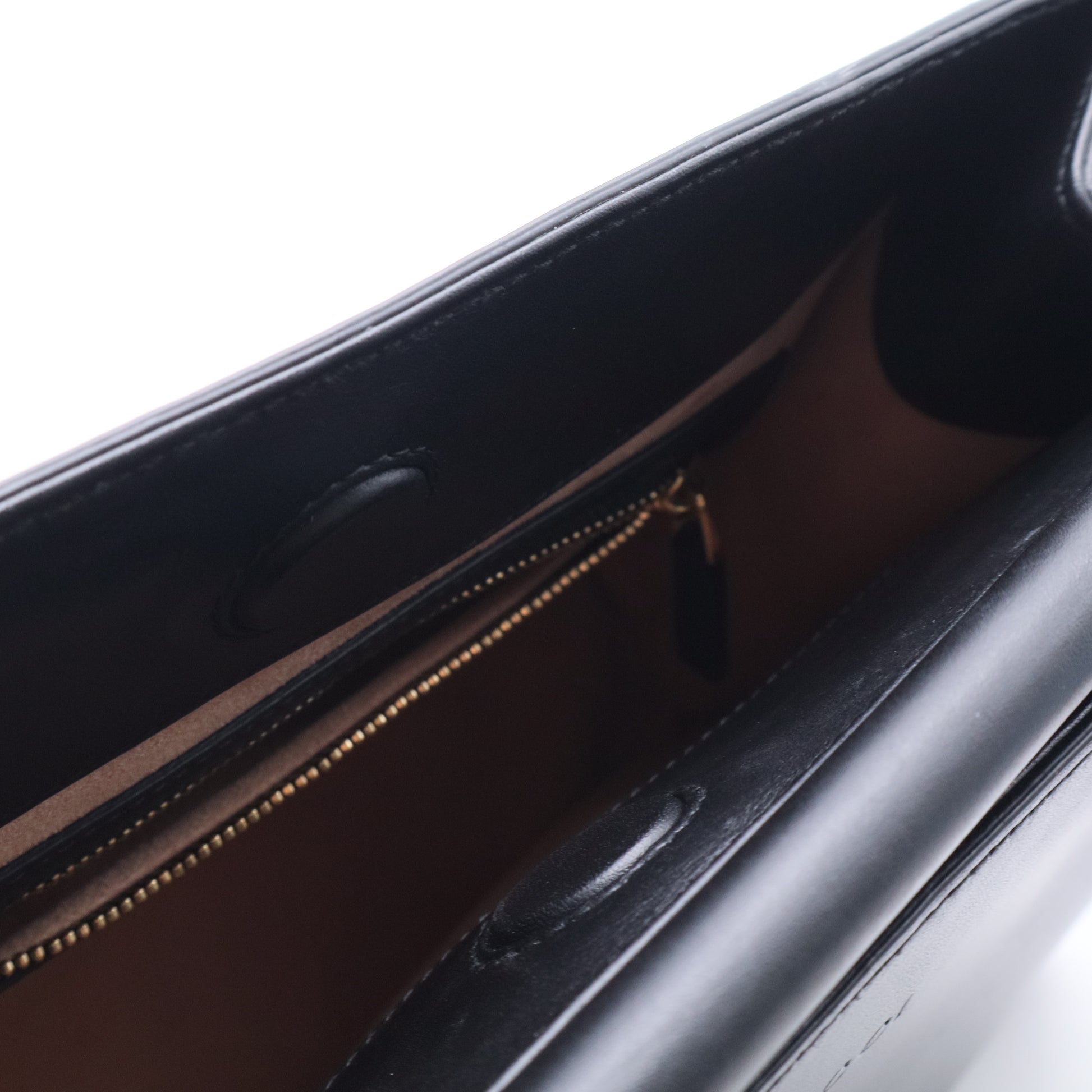 Nymphaea Top Handle Bag Leather