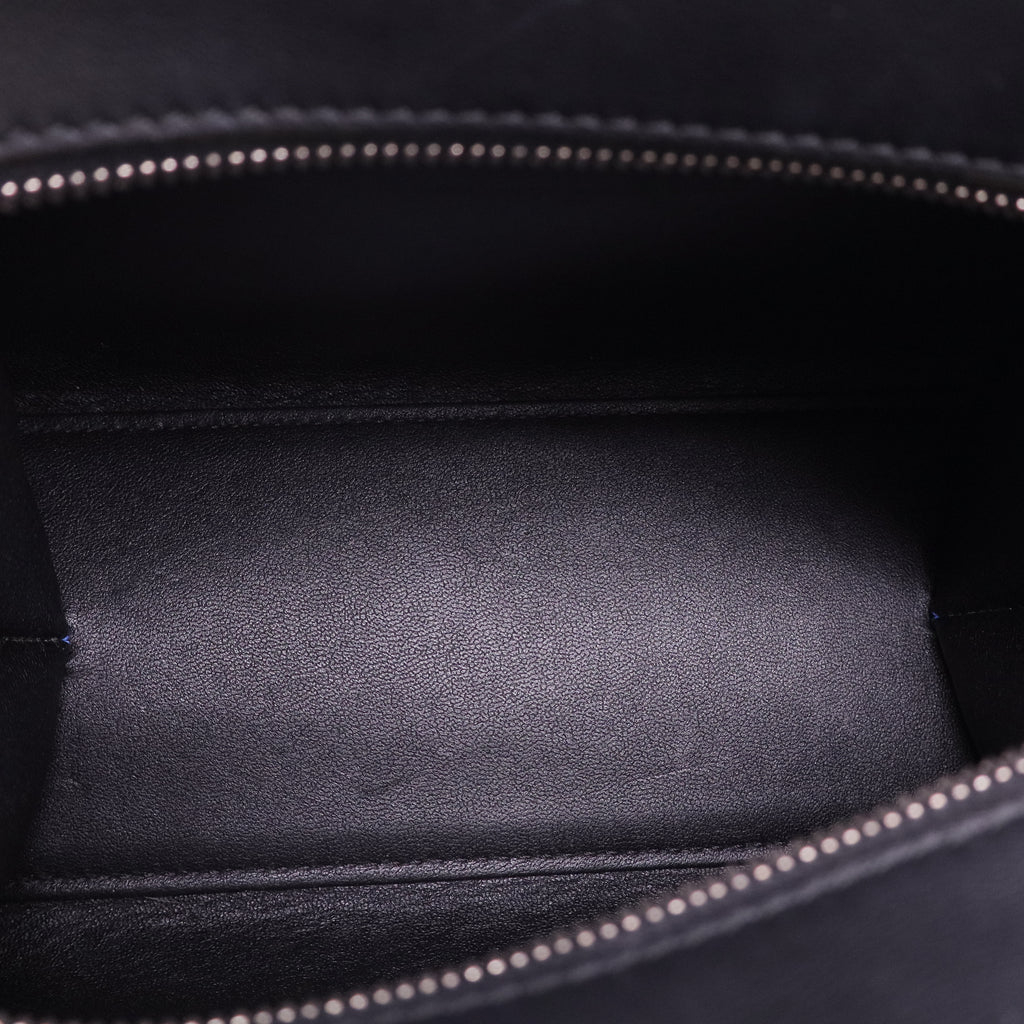 Black/White Leather 3Jours Tote Bag twins