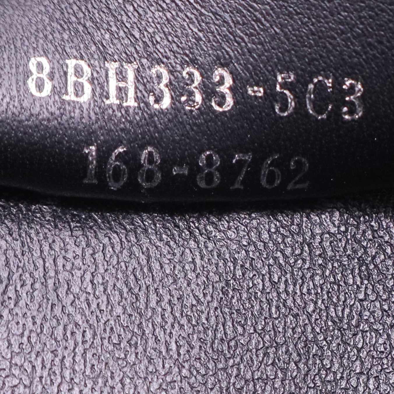 Black/White Leather 3Jours Tote Bag twins