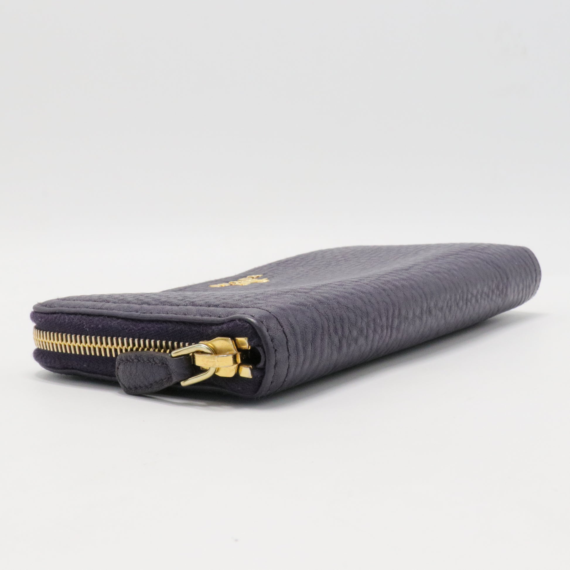 Vitello Daino Leather Continental Wallet