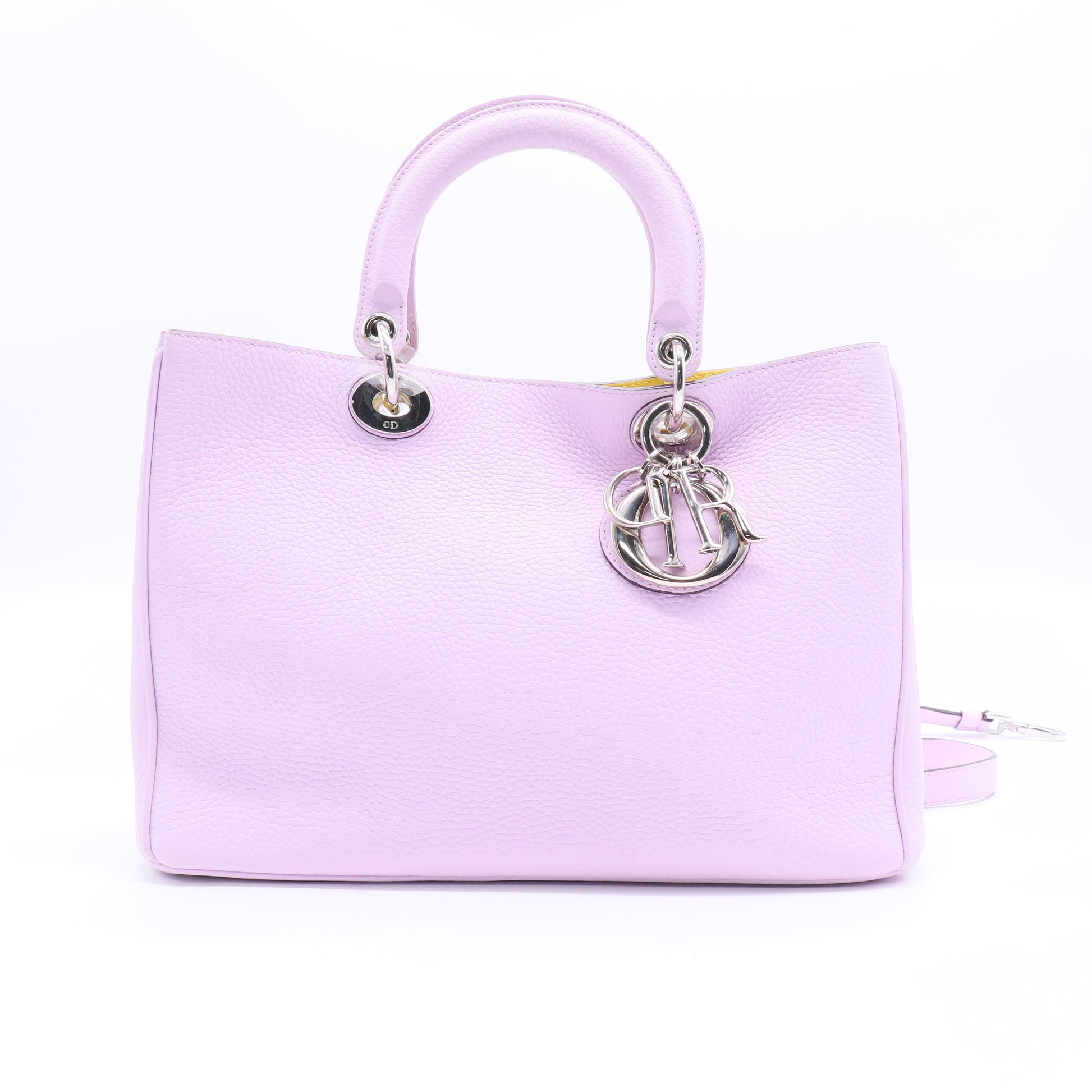 Diorissimo Tote Pebbled Leather Medium Twins LDJ2775