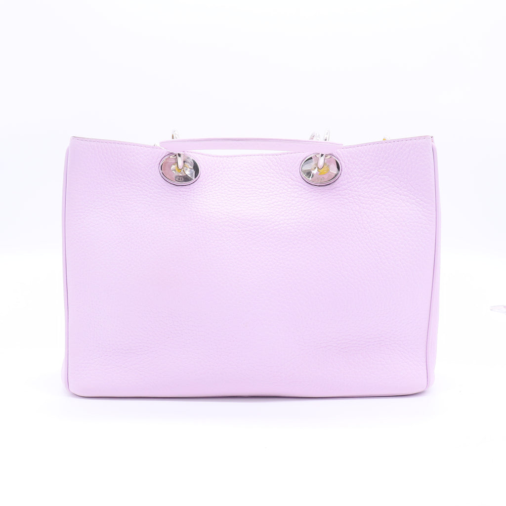 Diorissimo Tote Pebbled Leather Medium Twins LDJ2775
