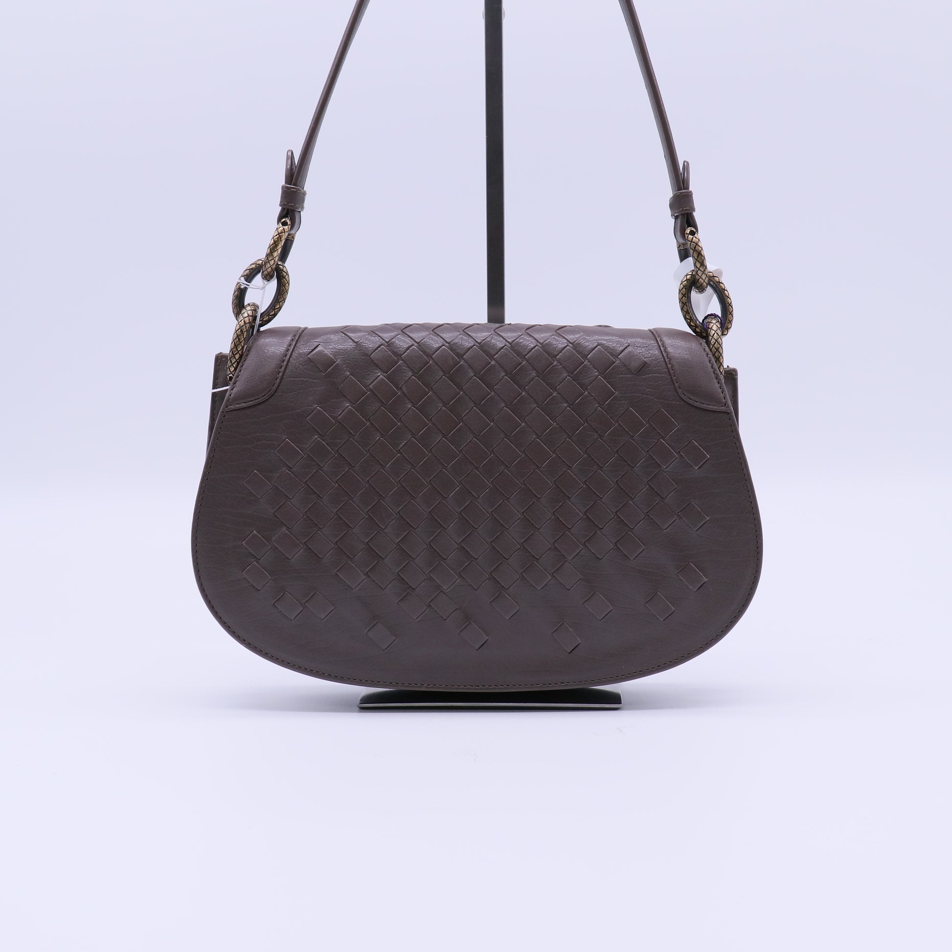 Bottega Veneta Vintage Intrecciato Shoulder Bag twins B22057