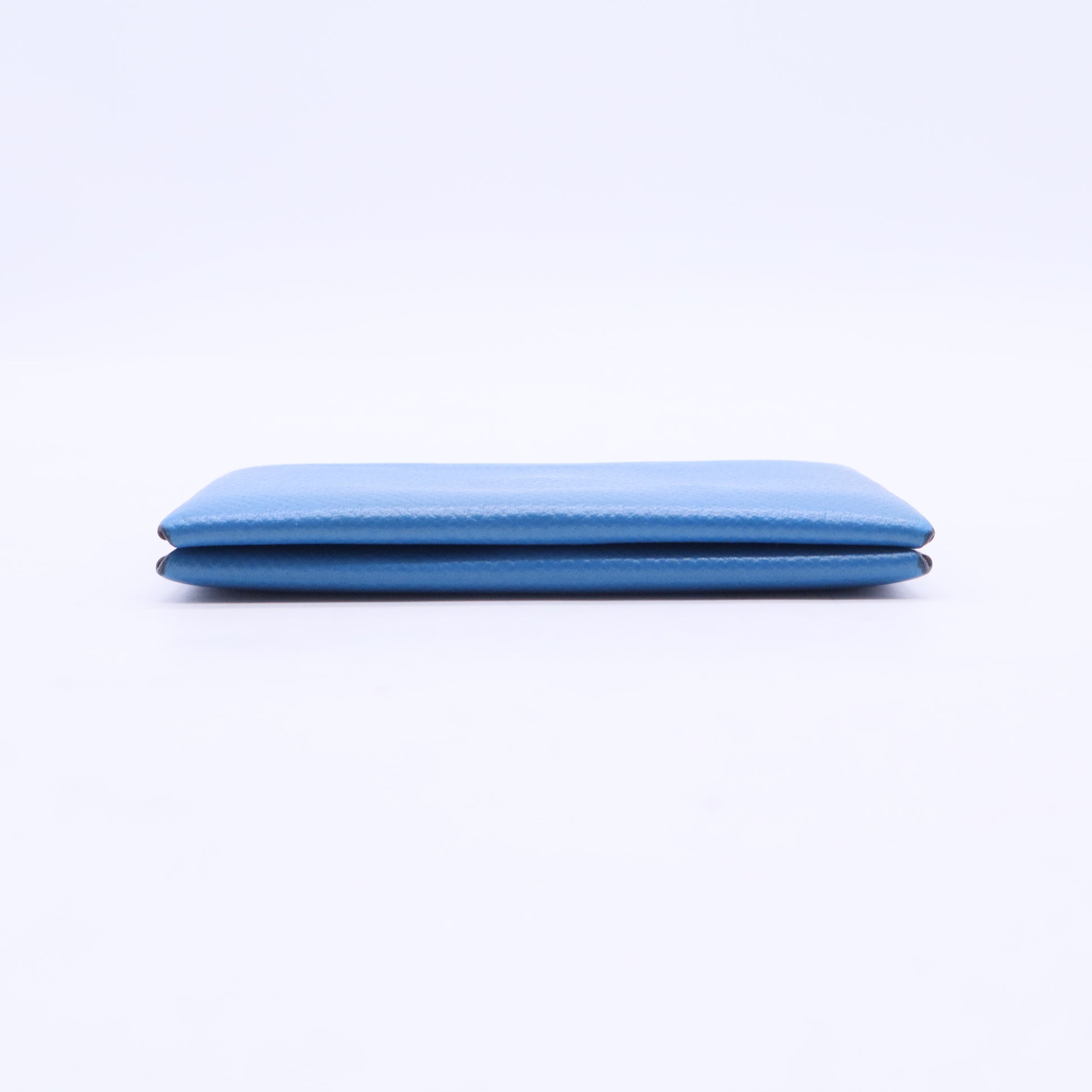 Hermès Hermes Calvi Duo Veau Epsom Coin Case Blue W20273
