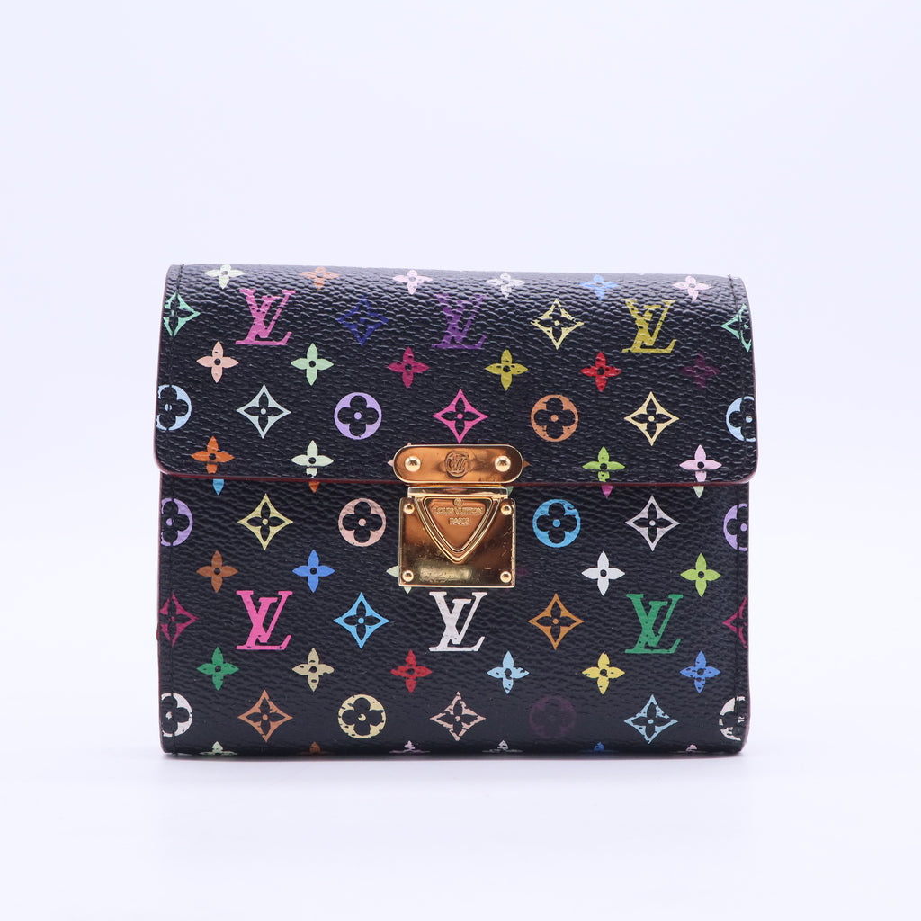 Black Monogram Multicolore Koala Wallet W20285