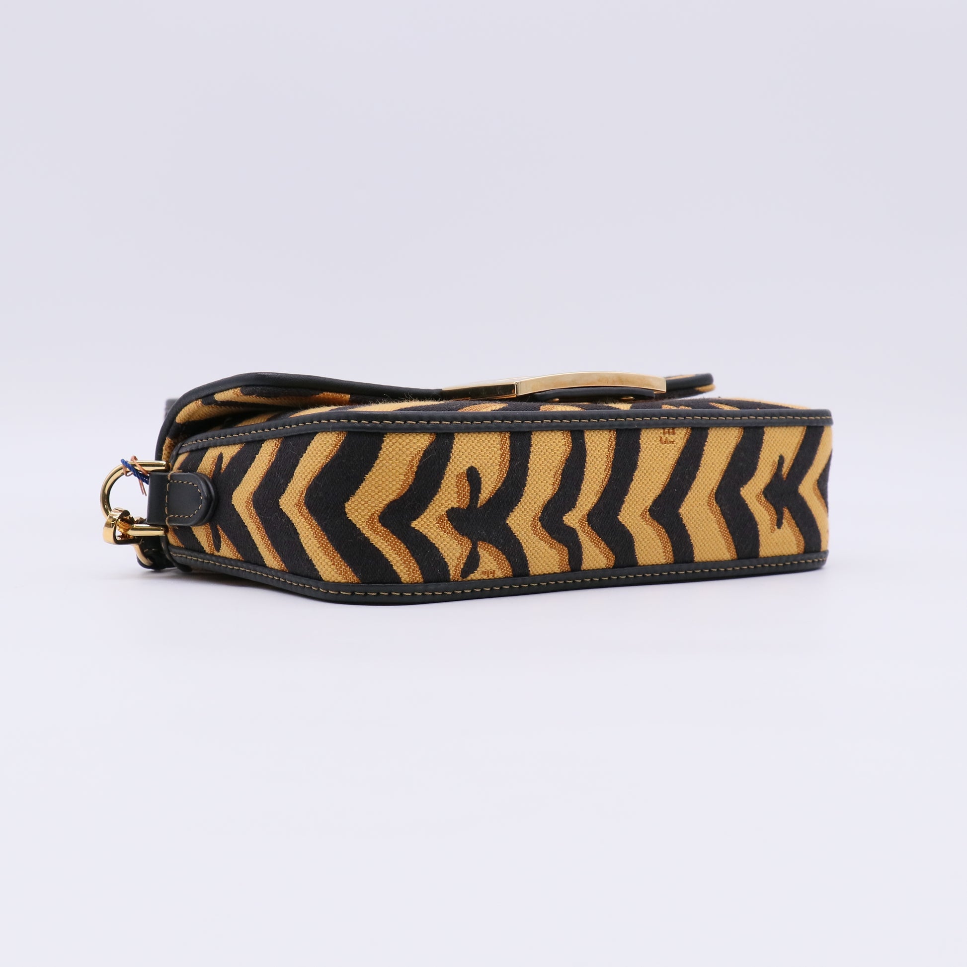 Fendi Baguette NM Bag Animal Embroidered Canvas Mini twins LDJ4962