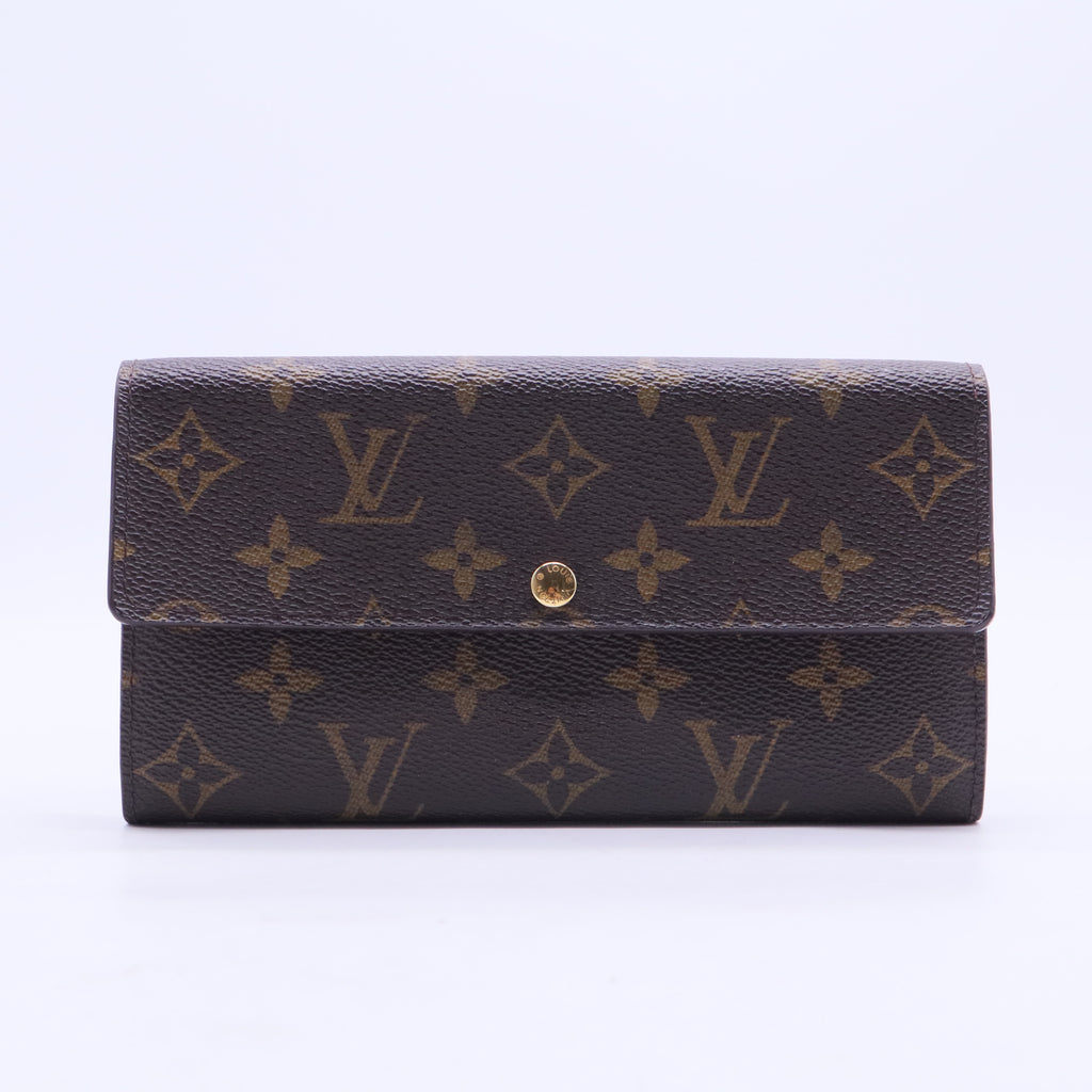 Monogram Canvas Sarah Wallet W20286