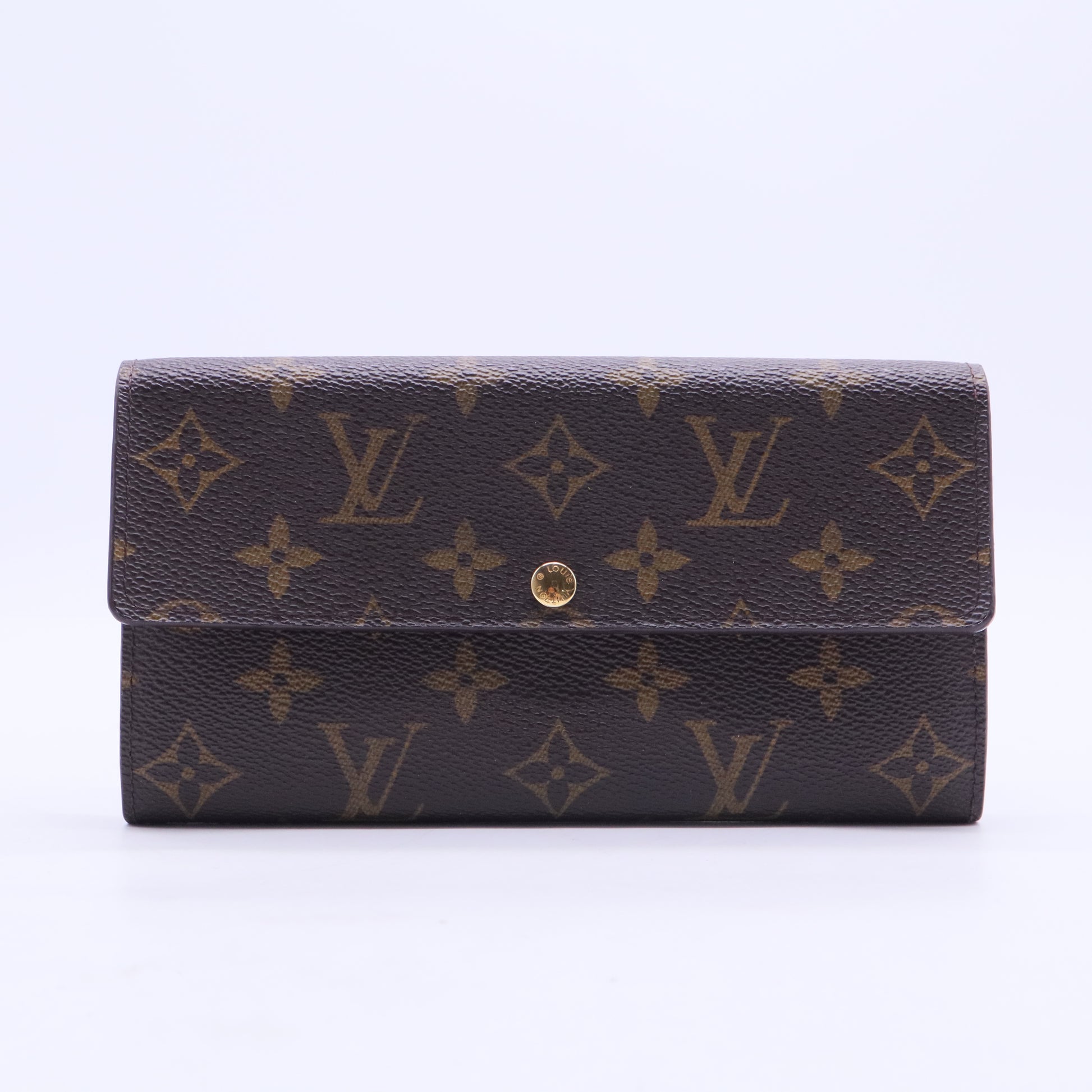 Monogram Canvas Sarah Wallet W20286