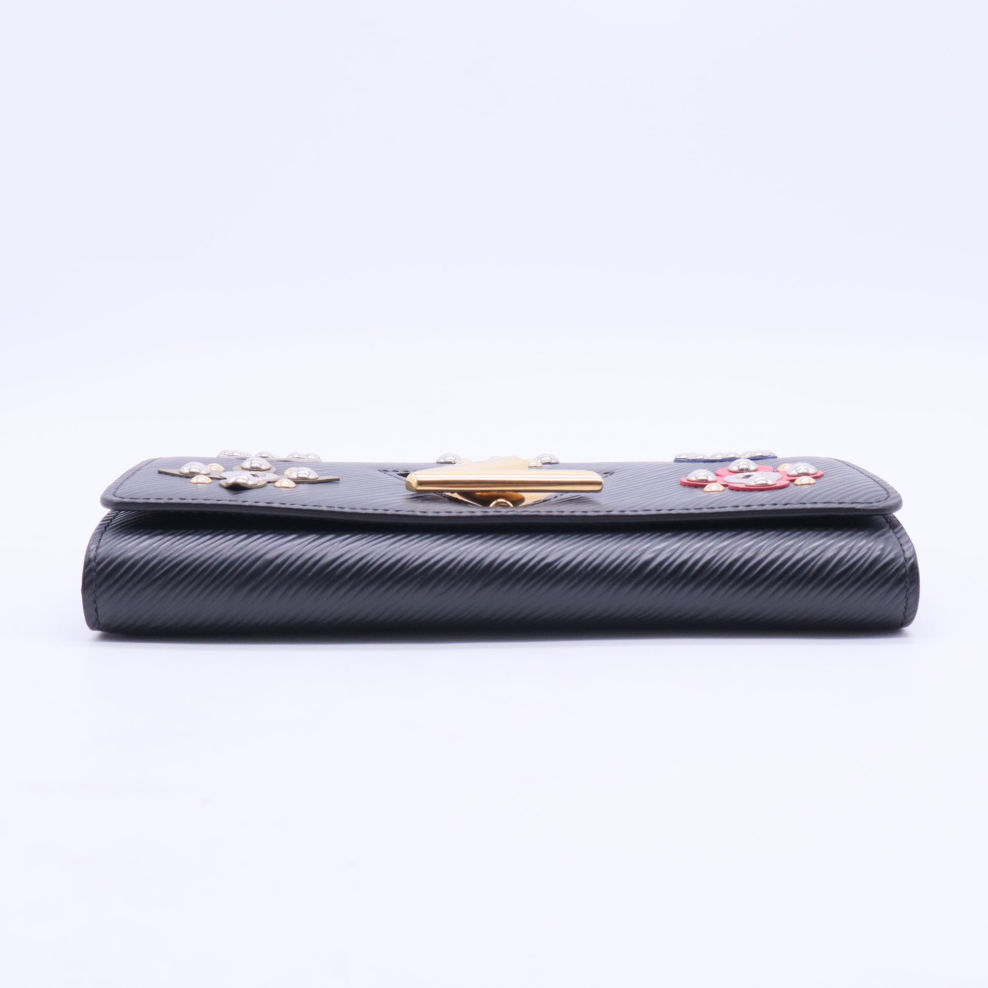 Epi Flower Portefeuille Twist Bi-fold Long Wallet W20278