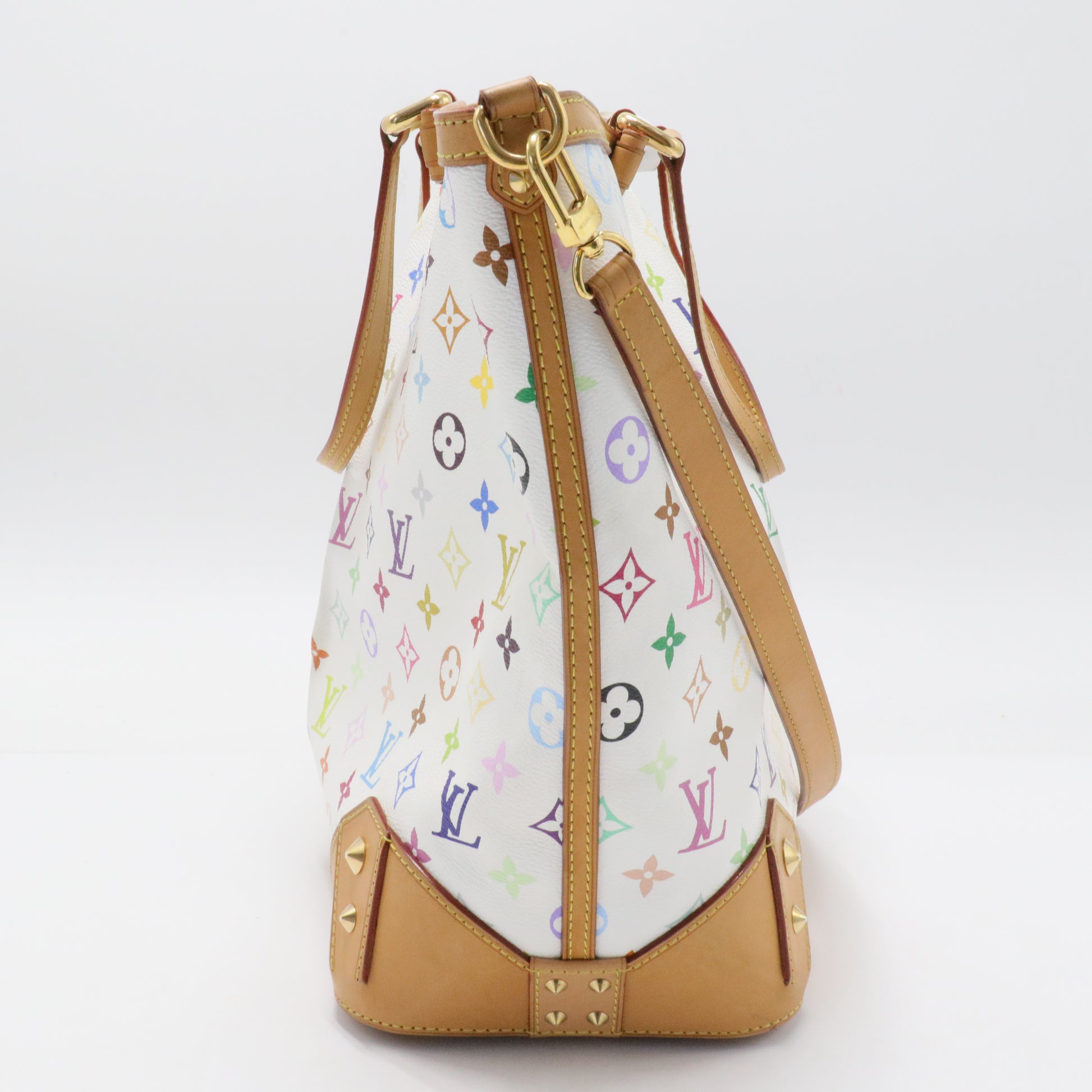 Monogram Multicolor Sharleen GM White