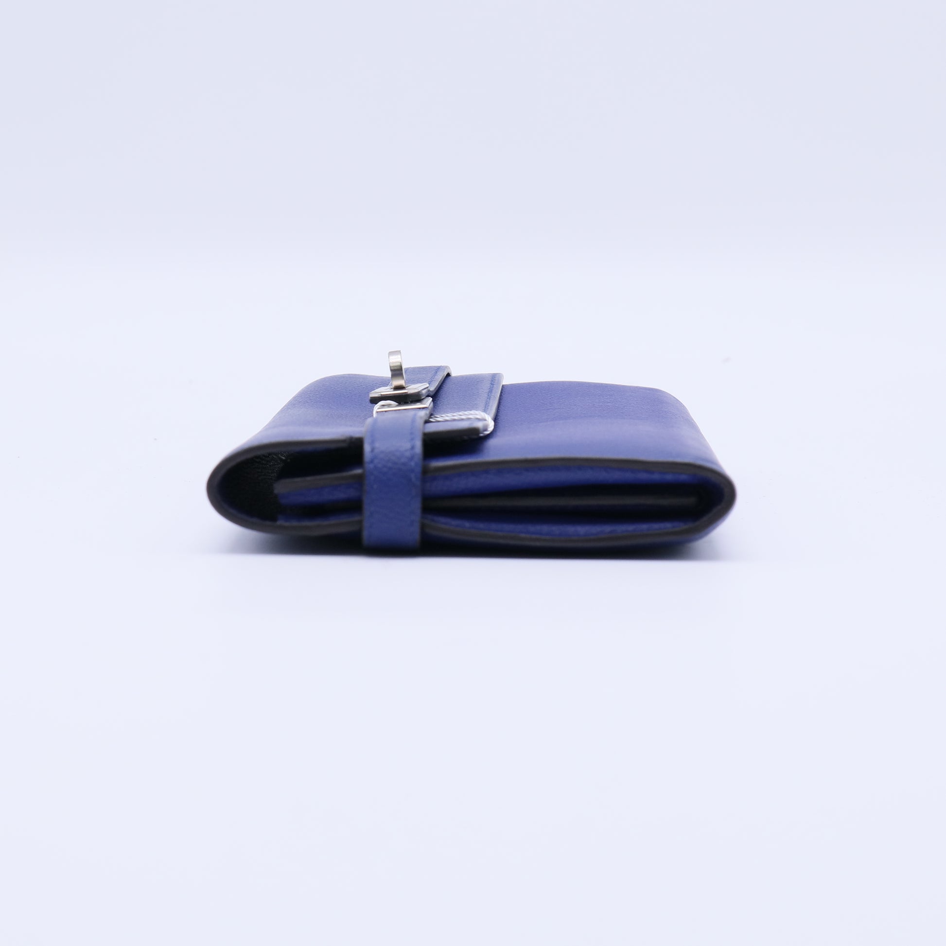 Hermes Epsom Kelly Longue Wallet Bleu Electrique Cobalt twins W20920