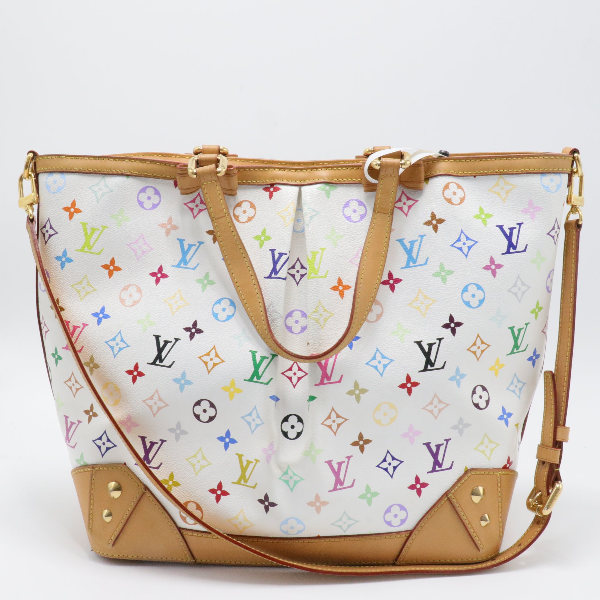Monogram Multicolor Sharleen GM White