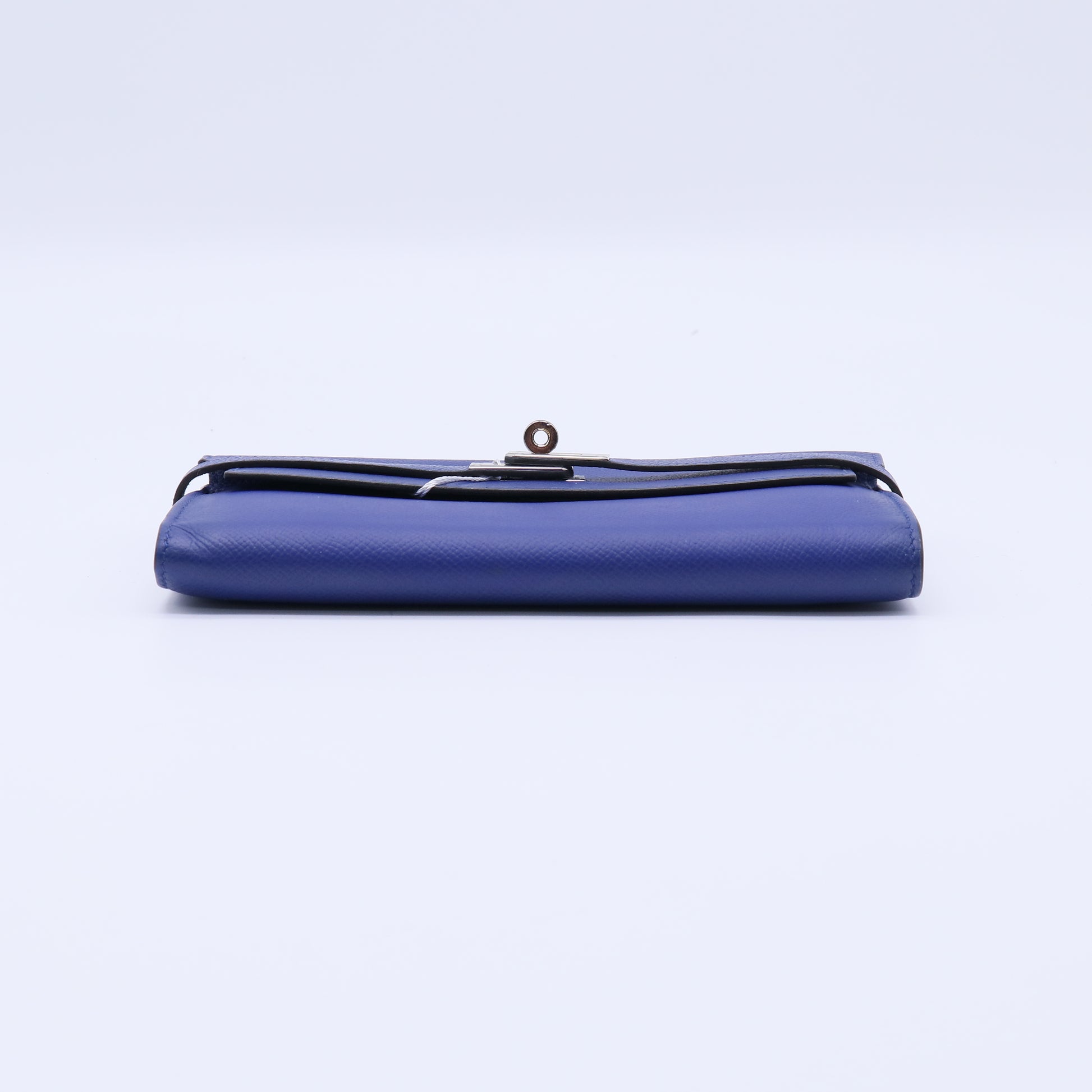 Hermes Epsom Kelly Longue Wallet Bleu Electrique Cobalt twins W20920