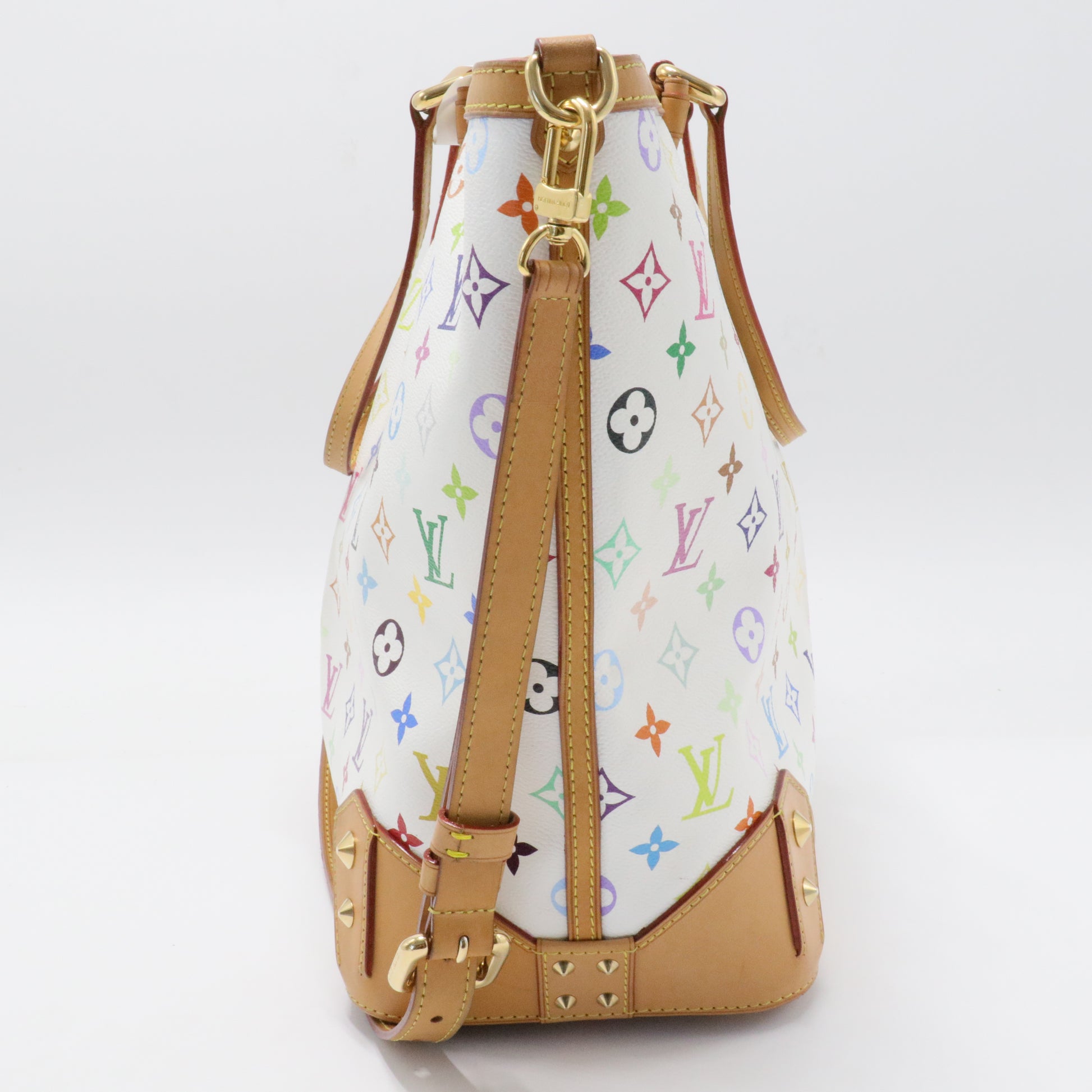 Monogram Multicolor Sharleen GM White