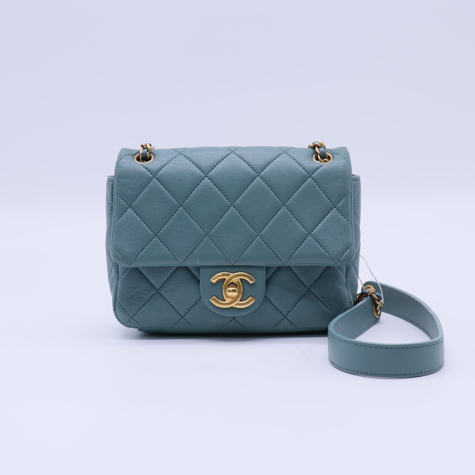 Chanel  2022 Square Mini Flap Bag twins B22125