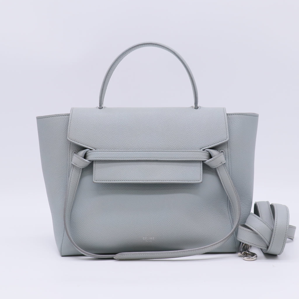 Belt Bag Textured Leather Nano Twins LDZ349