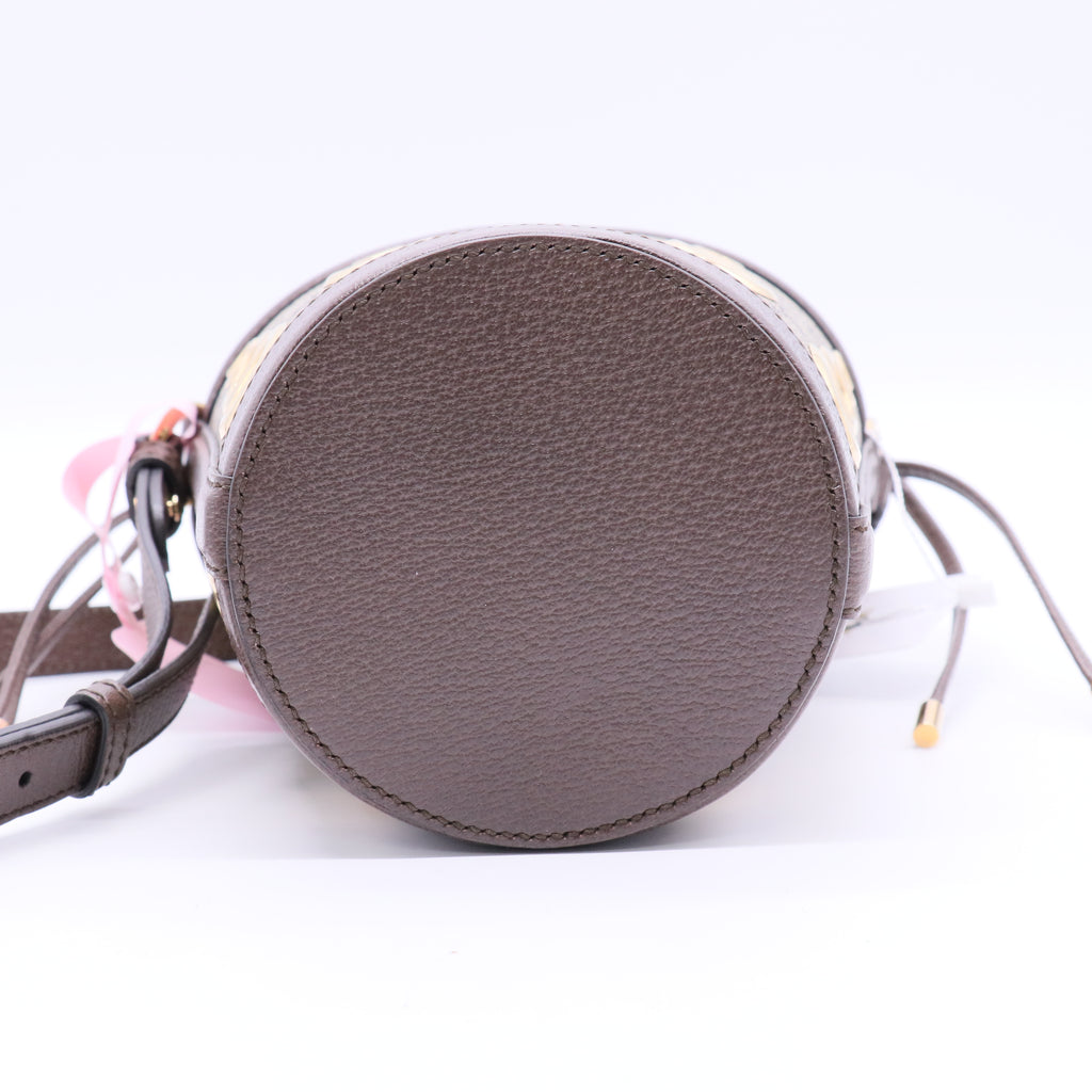 Gucci Ophidia GG Flora Small Bucket Bag Twins LDJ2838