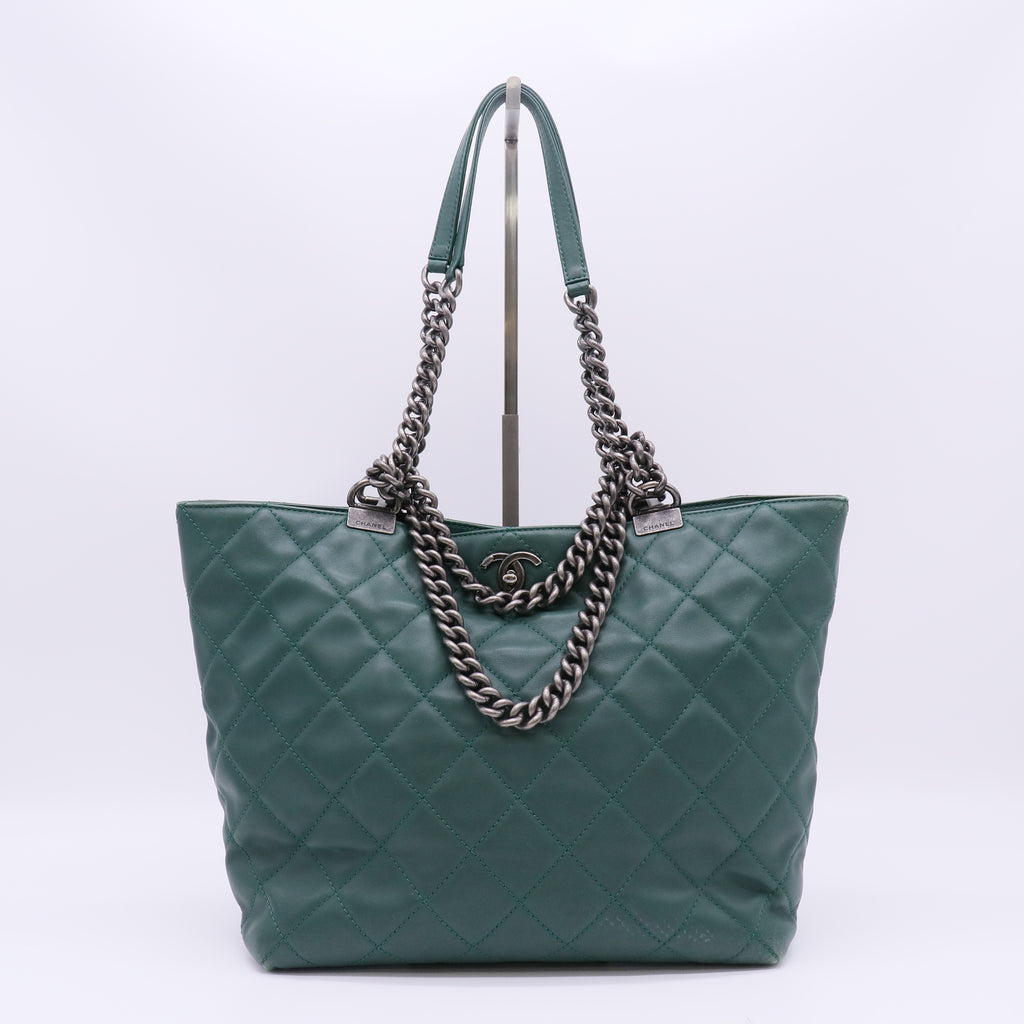Chanel Quilted Shopping In Chains Tote twins LDJ5554