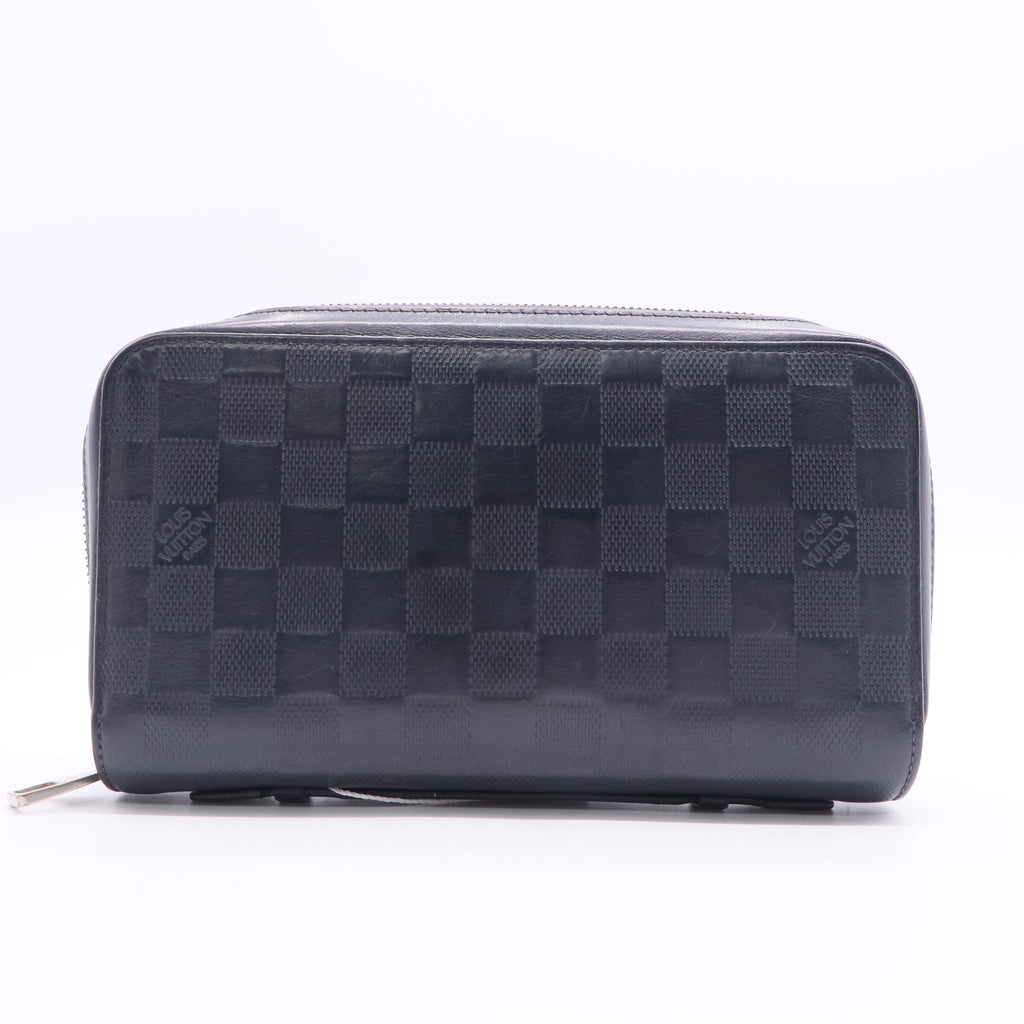 Louis Vuitton Zippy Wallet Damier Infini Leather XL Twins LDJ2746