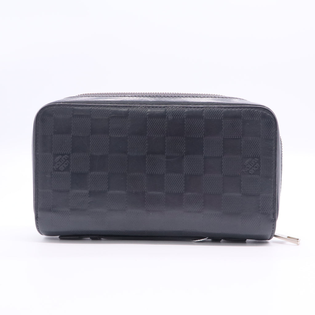Louis Vuitton Zippy Wallet Damier Infini Leather XL Twins LDJ2746