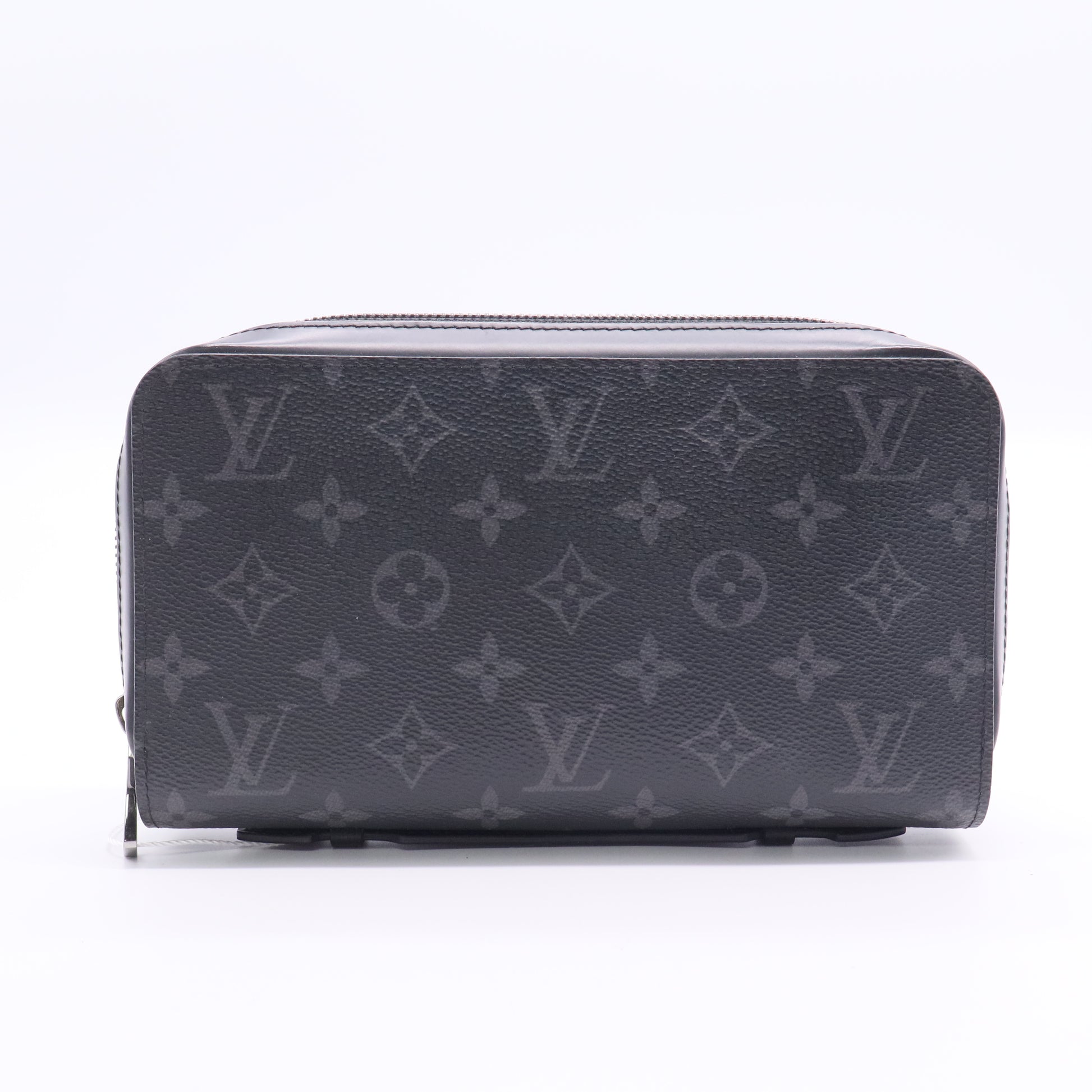 Louis Vuitton Zippy Wallet Monogram Eclipse Canvas XL Twins LDJ2745