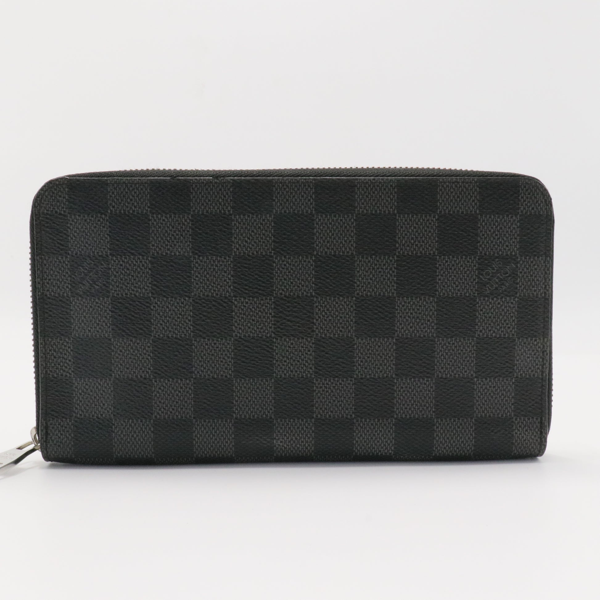 Damier Graphite Pattern Zippy Organizer Wallet