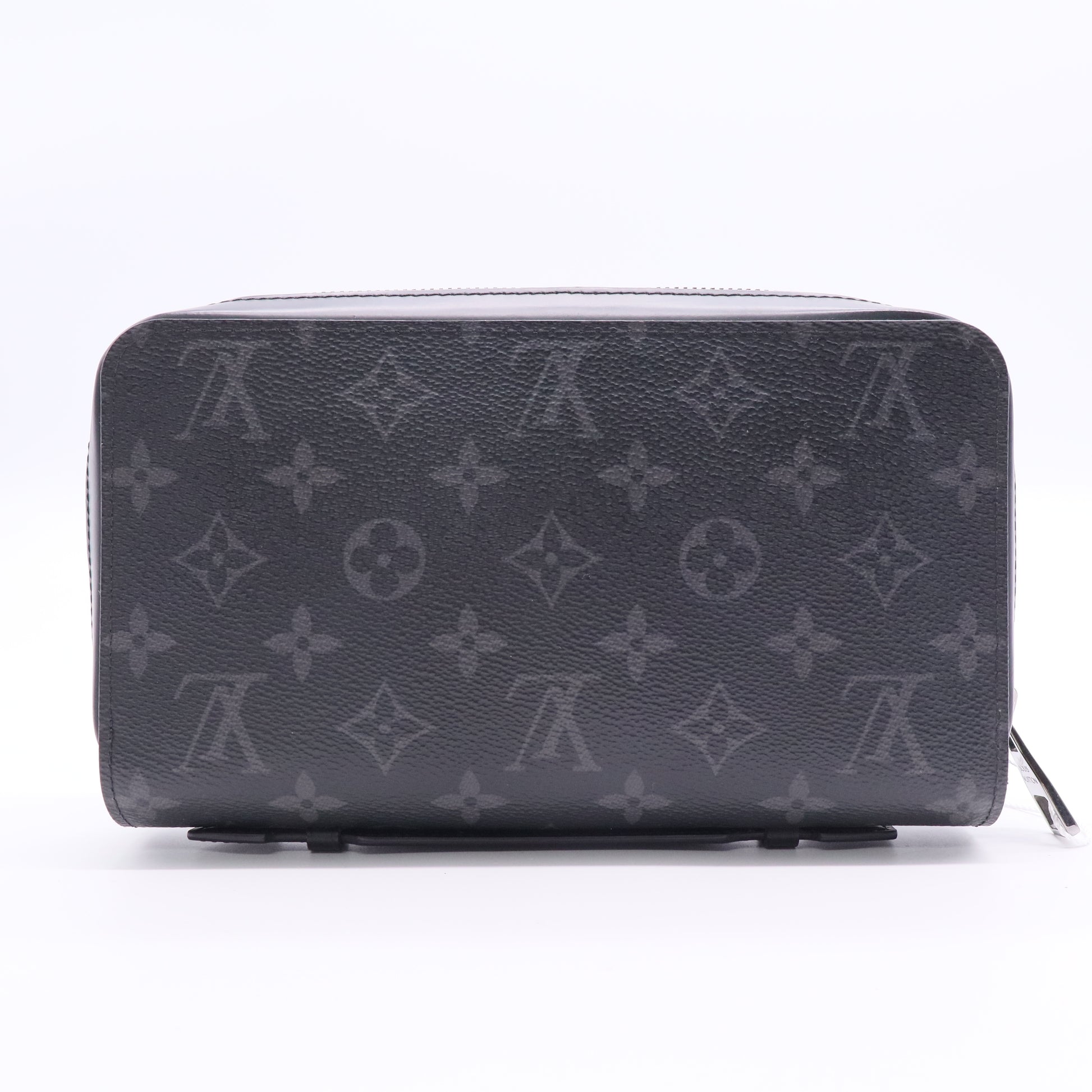 Louis Vuitton Zippy Wallet Monogram Eclipse Canvas XL Twins LDJ2745