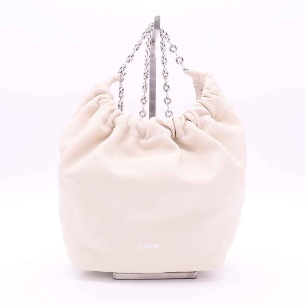 Squeeze Hobo Bag Leather Small