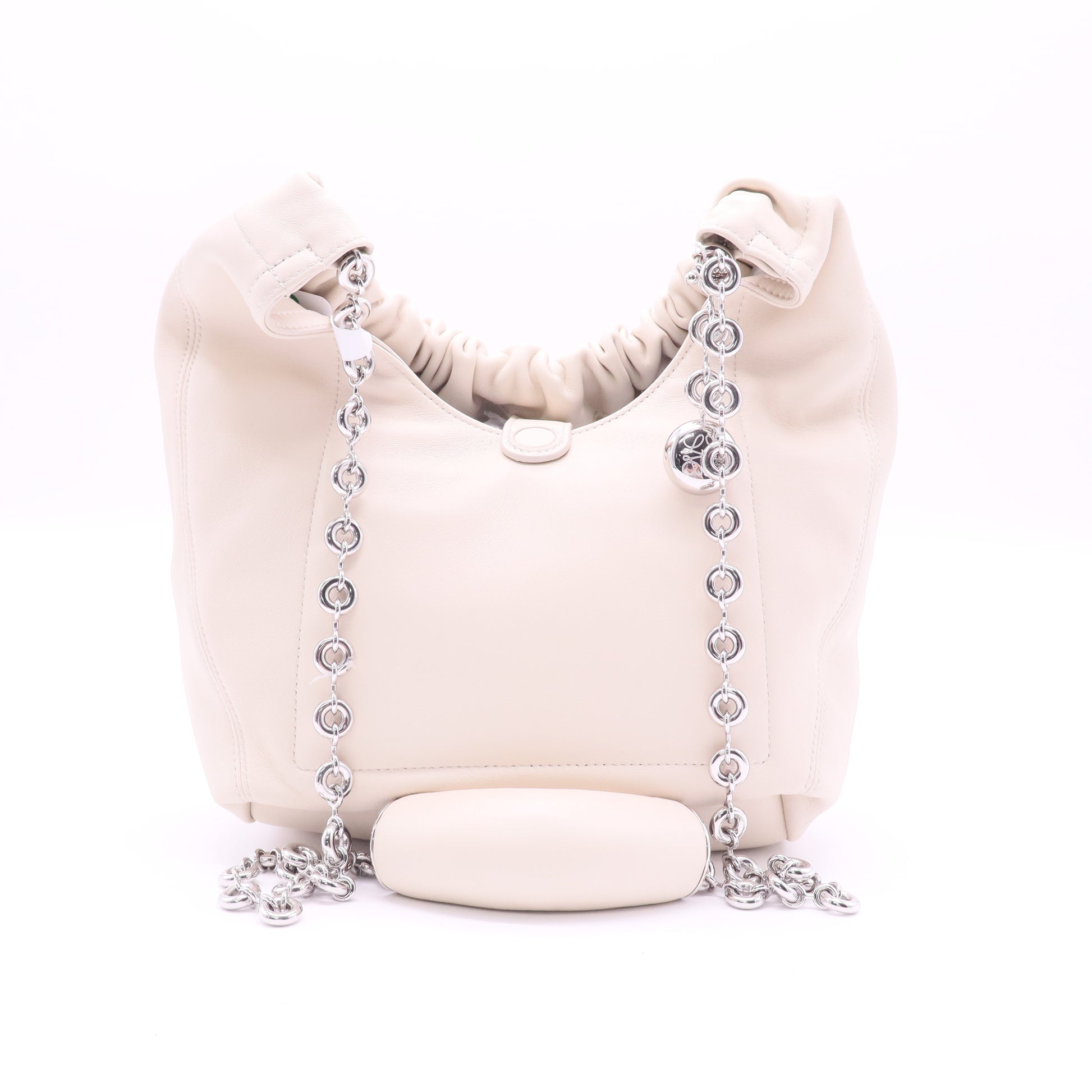 Squeeze Hobo Bag Leather Small