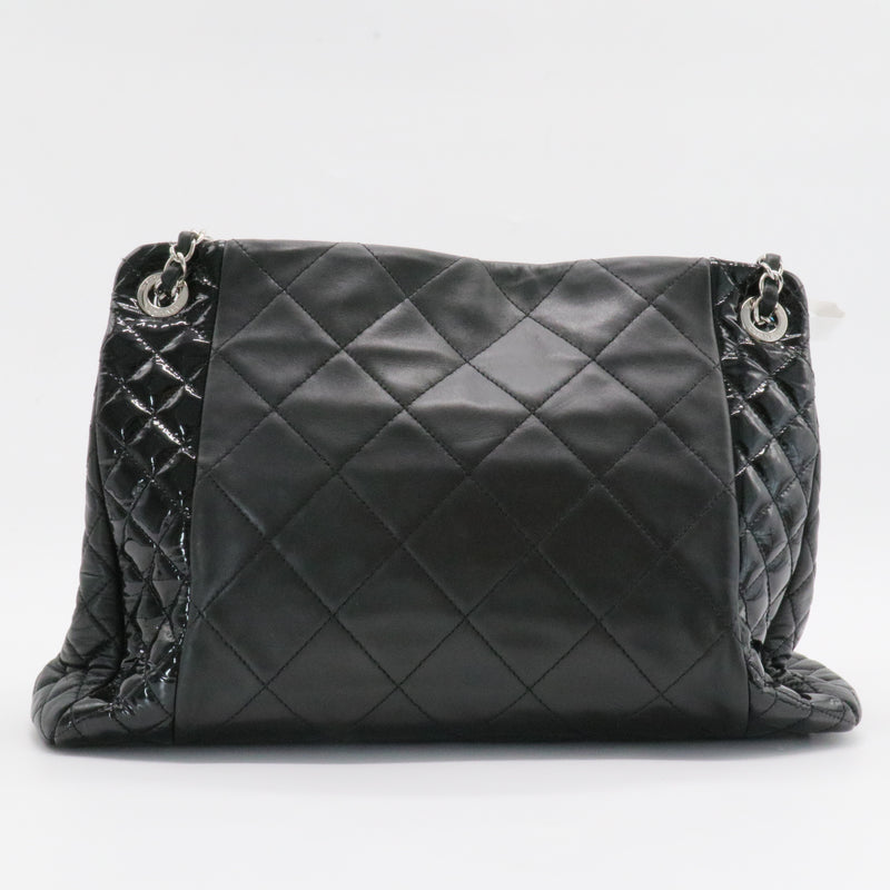 CC Charm Quilted Lambskin Patent Leather Tote