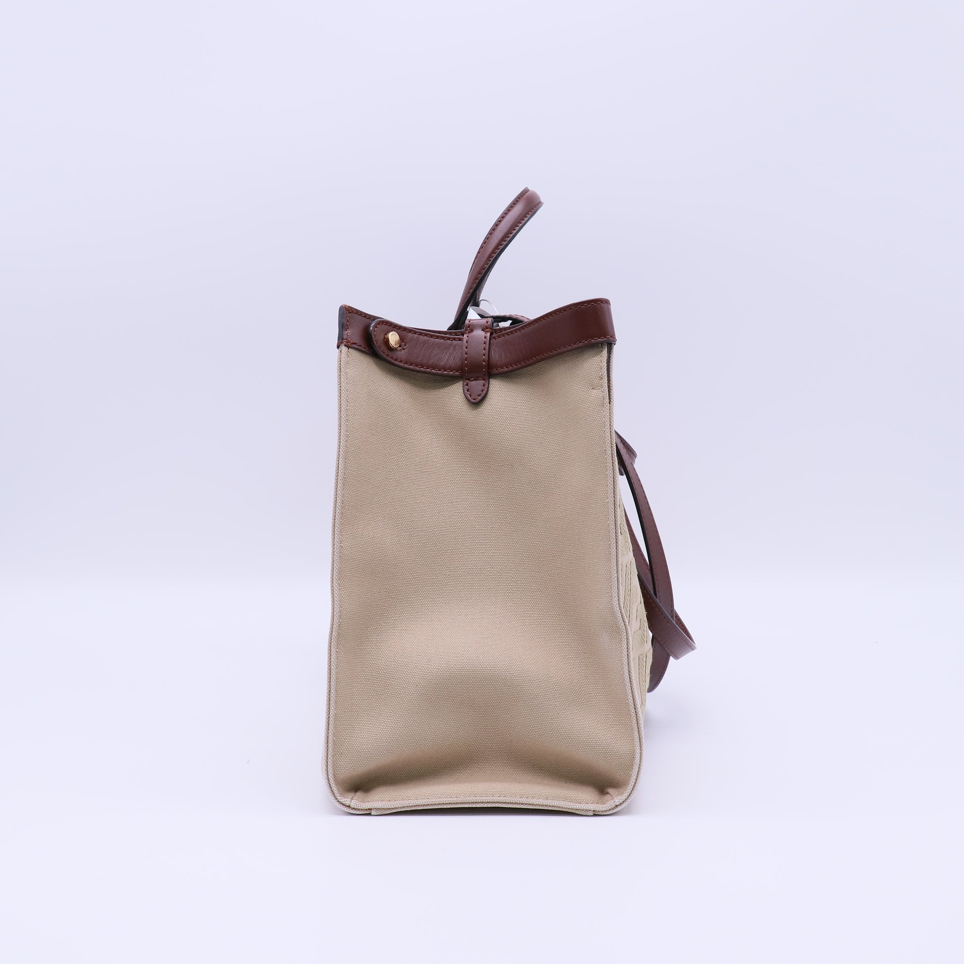 Fendi Canvas FF Peekaboo X-Lite Tote Twins B21157