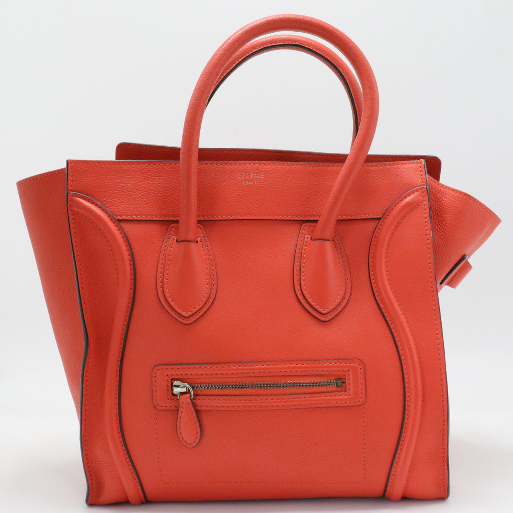 Luggage Bag Grainy Leather Mini