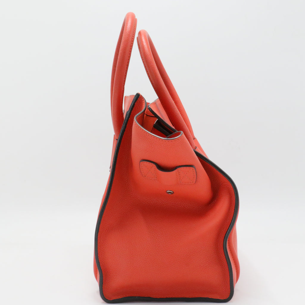 Luggage Bag Grainy Leather Mini