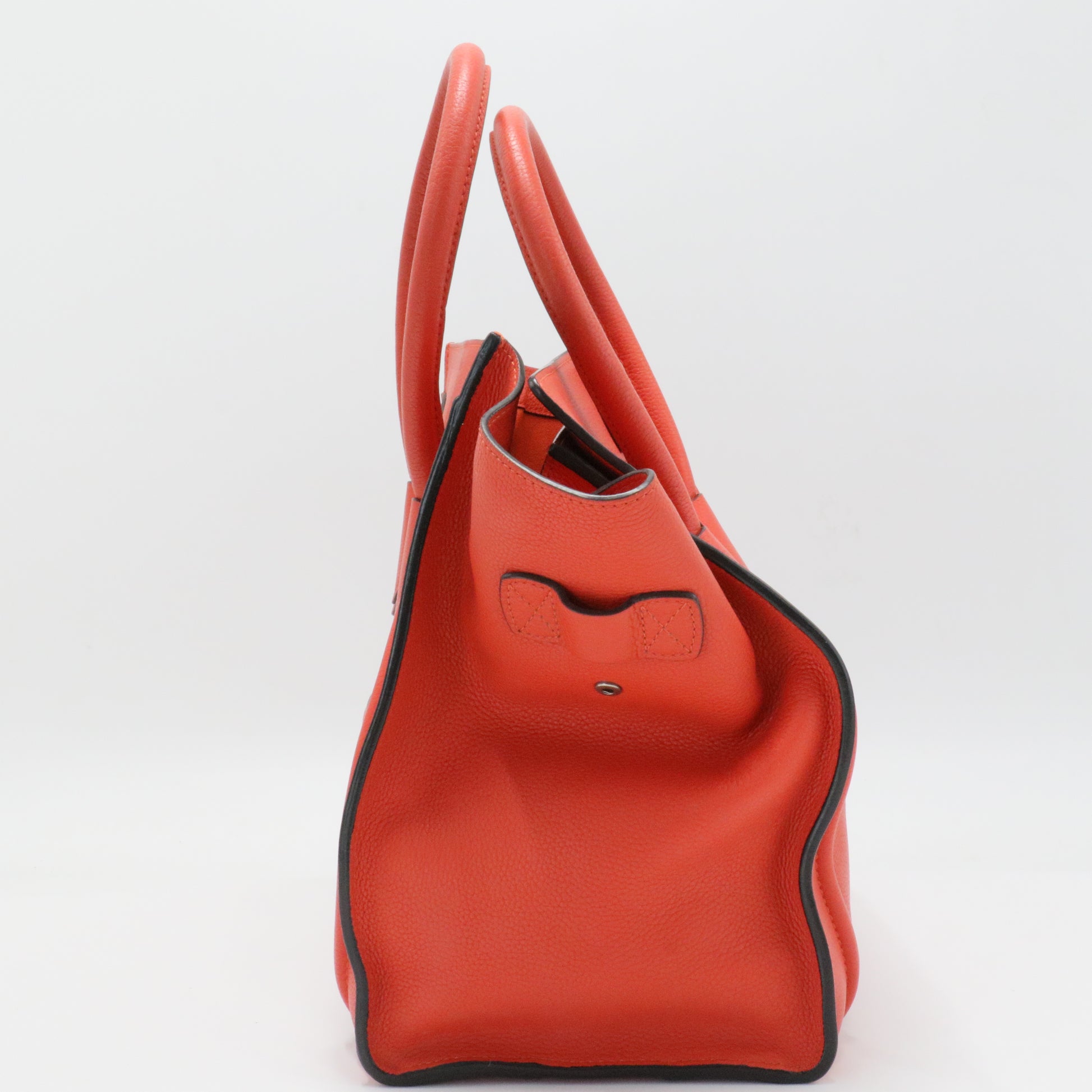 Luggage Bag Grainy Leather Mini