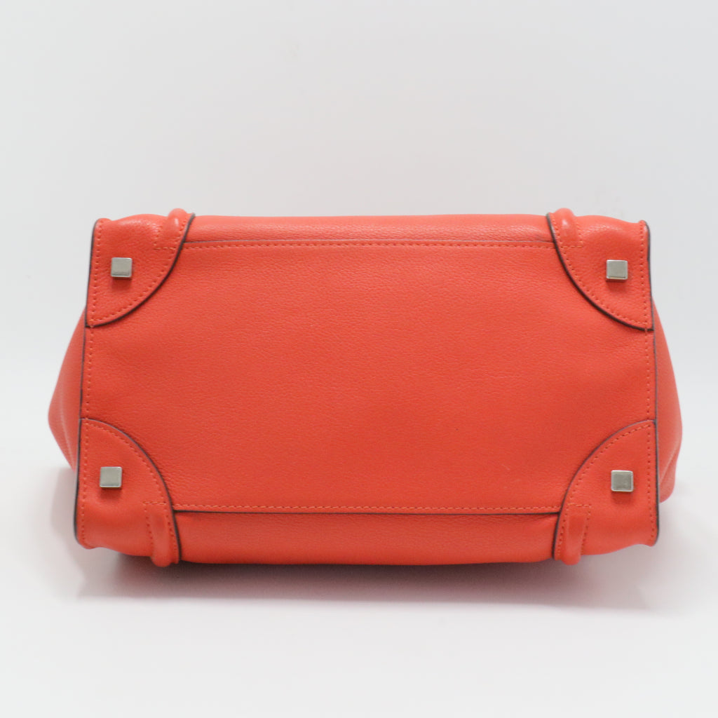 Luggage Bag Grainy Leather Mini