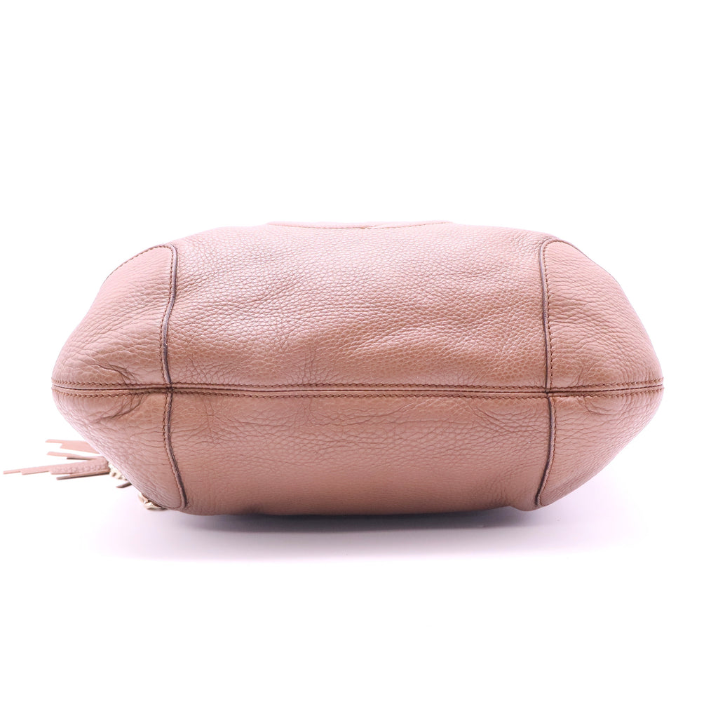 Interlocking G Medium Soho Chain Hobo Twins LDJ2051