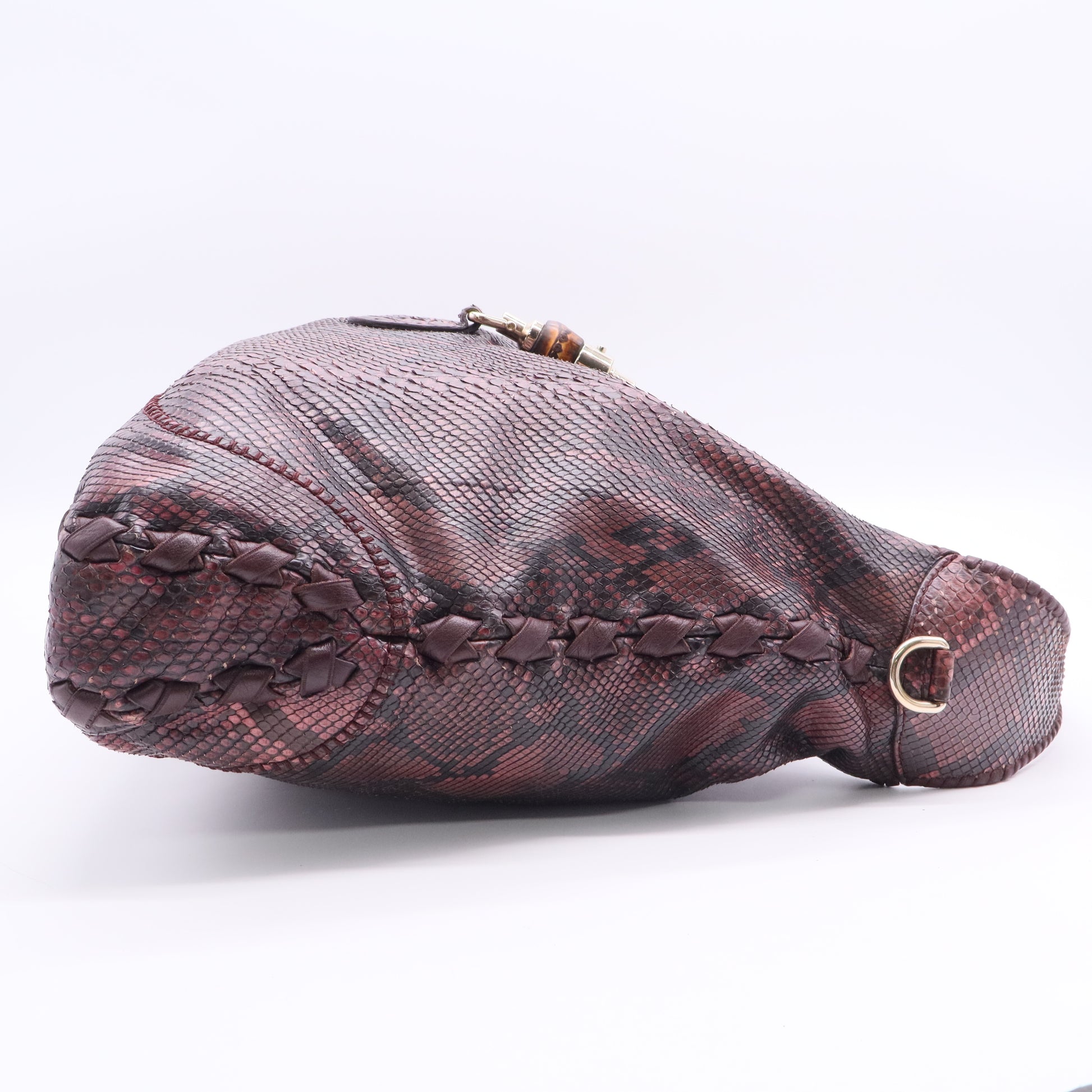 New Jackie Bag Python Large Twins B11806