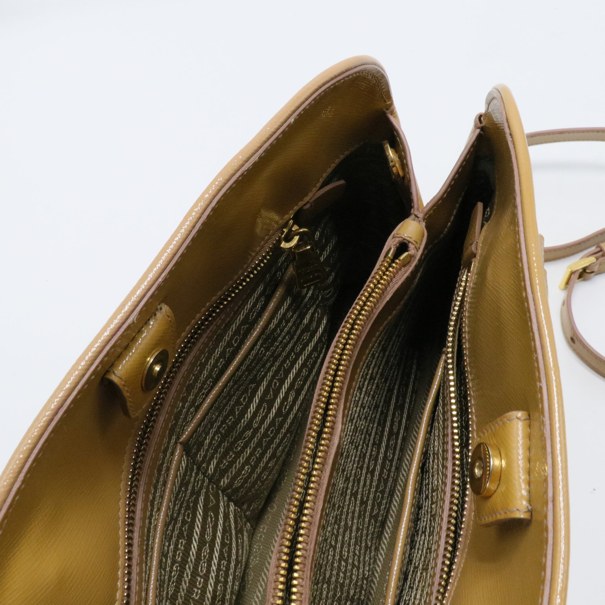 Open Promenade Bag Saffiano Leather Large