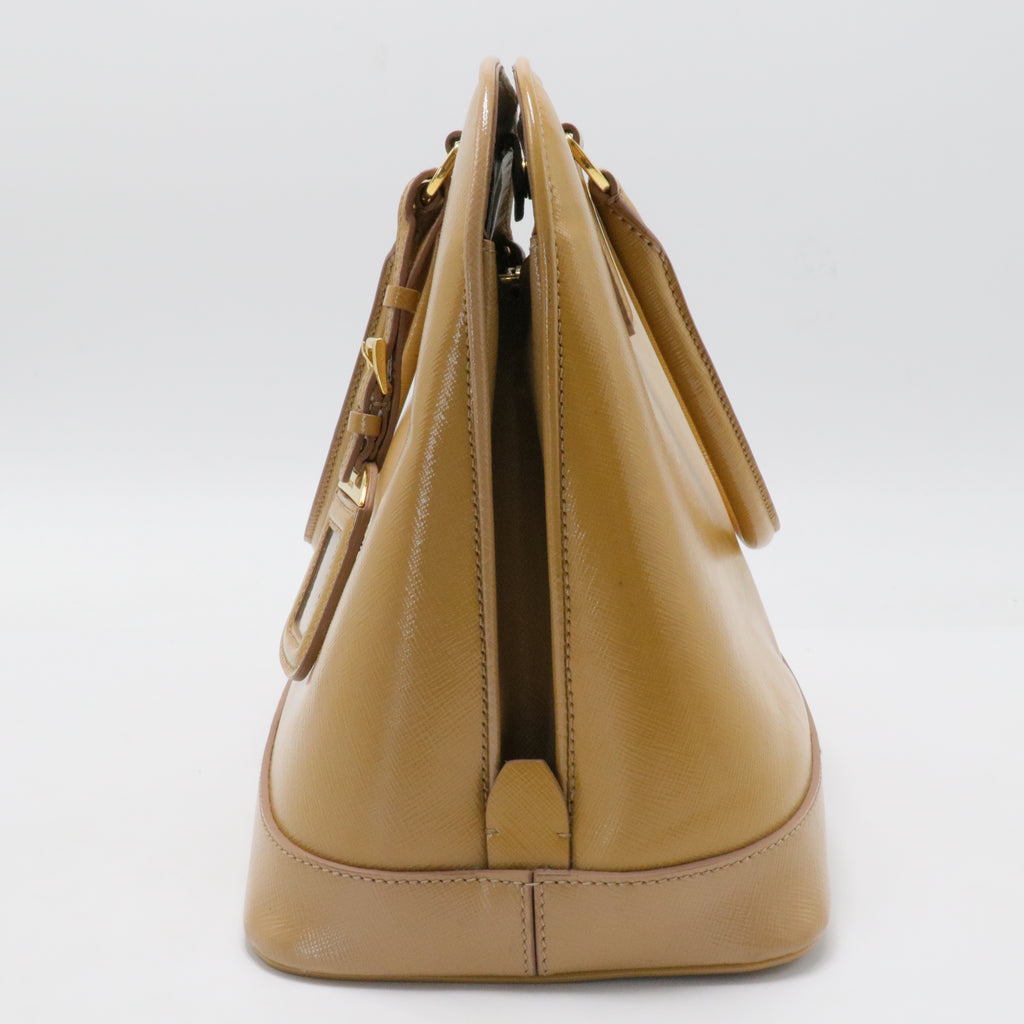 Open Promenade Bag Saffiano Leather Large