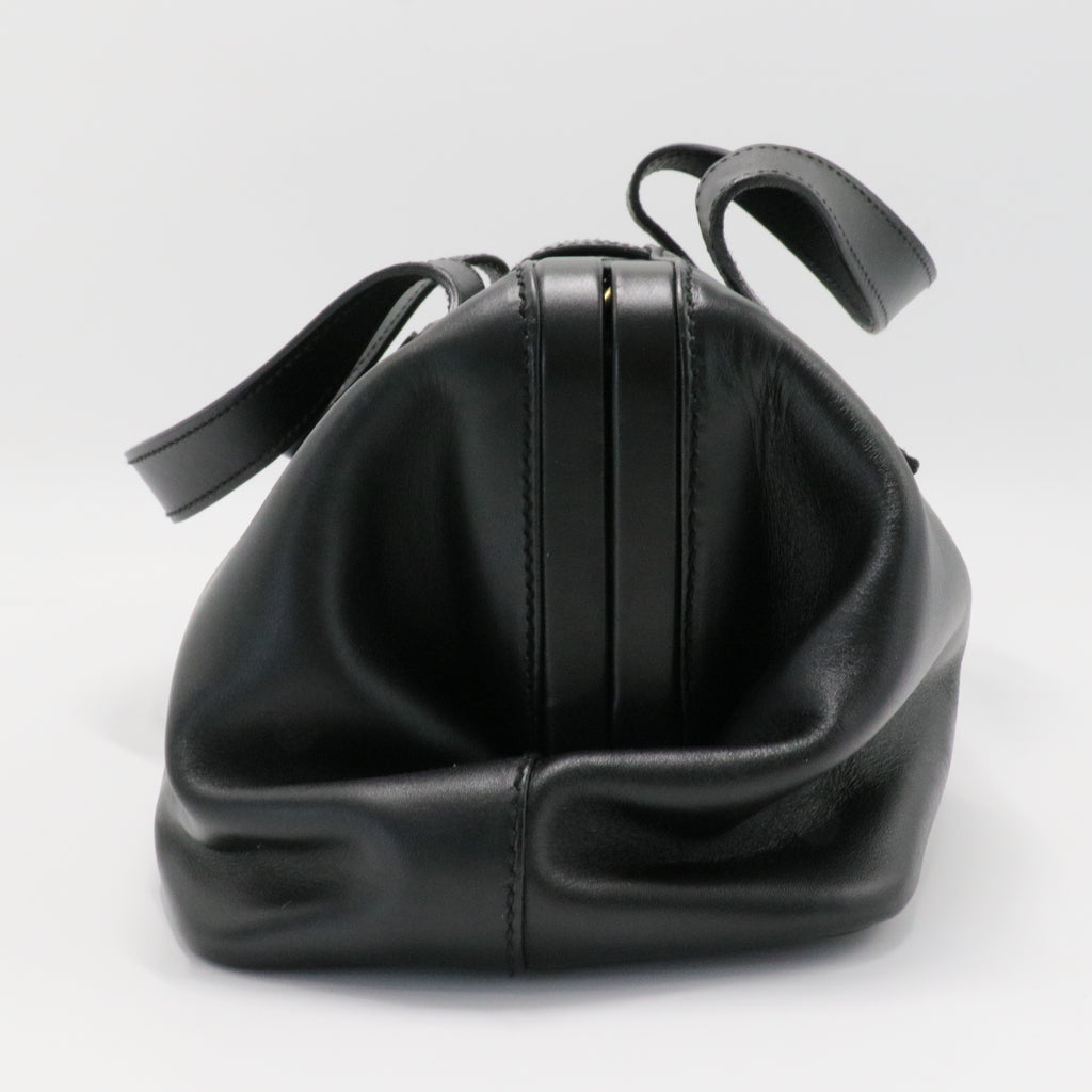 Leather Bowler Bag