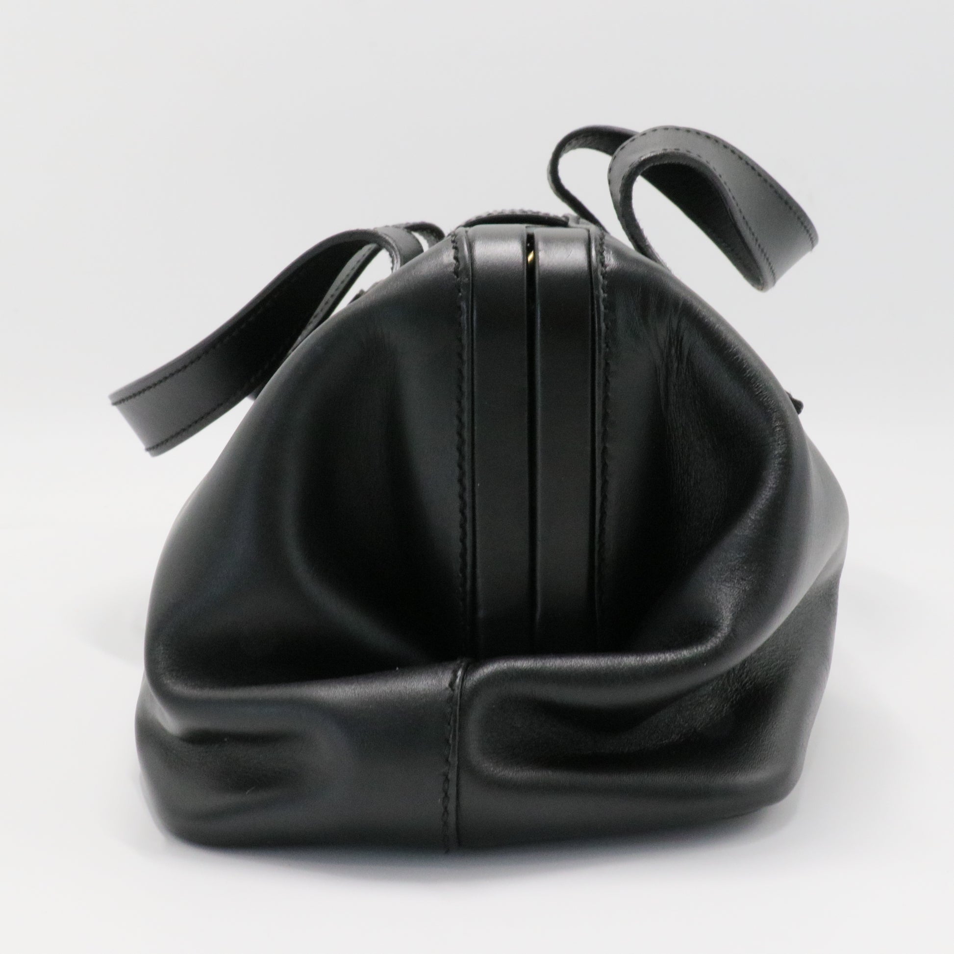 Leather Bowler Bag
